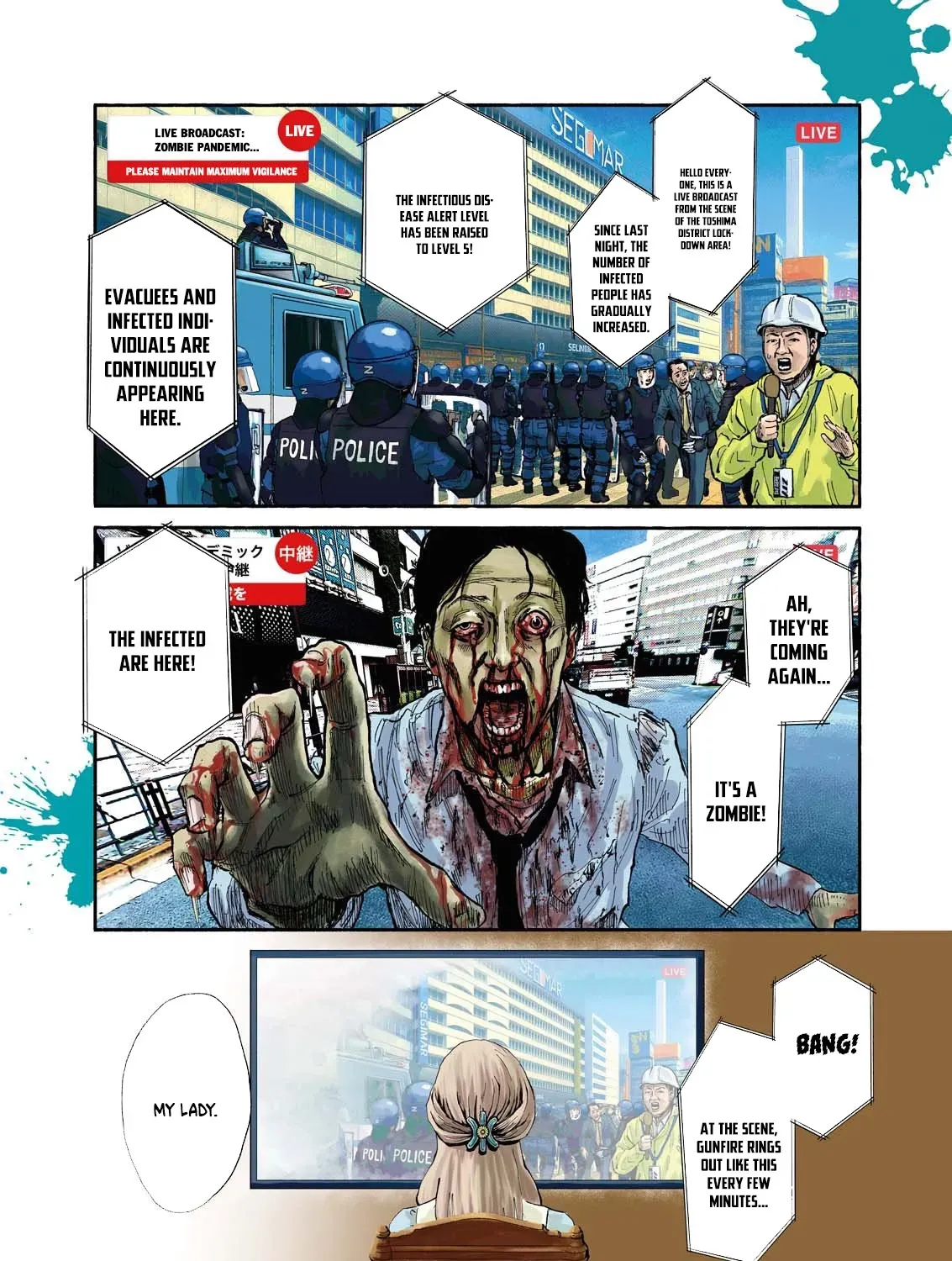 Tea of the Living Dead Chapter 1 page 1 - 