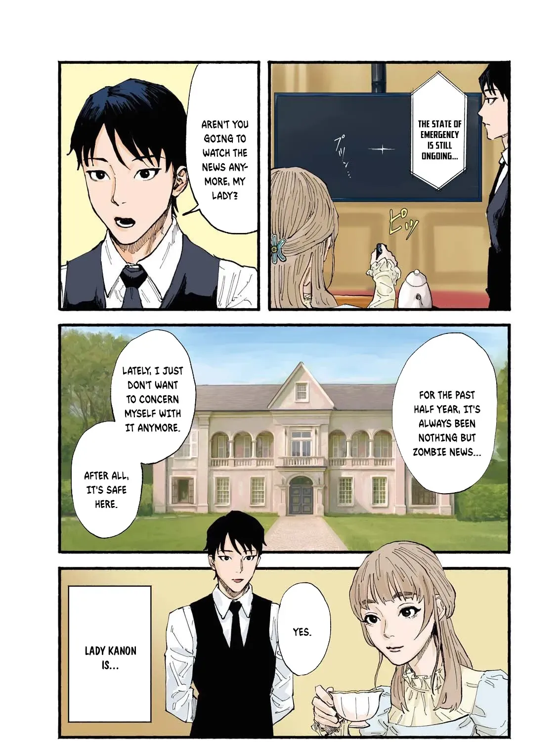 Tea of the Living Dead Chapter 1 page 7 - 