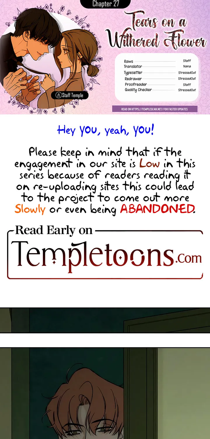 Tears on a Withered Flower Chapter 27 page 1 - 