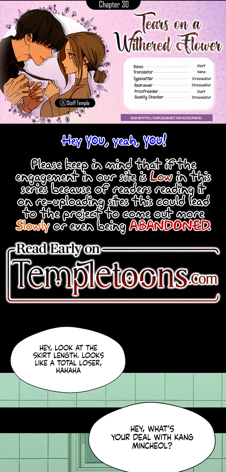 Tears on a Withered Flower Chapter 30 page 1 - 