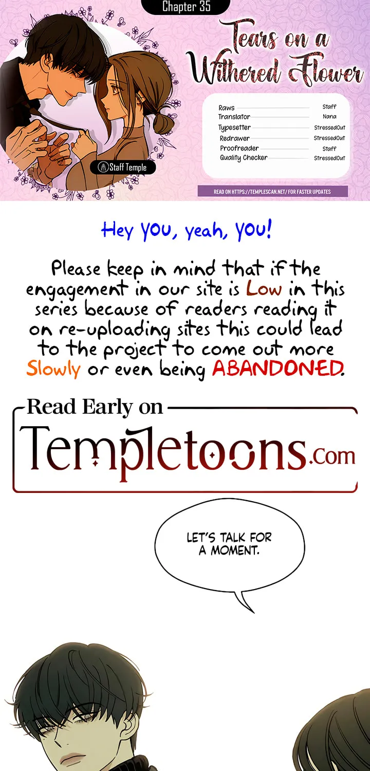 Tears on a Withered Flower Chapter 35 page 1 - 
