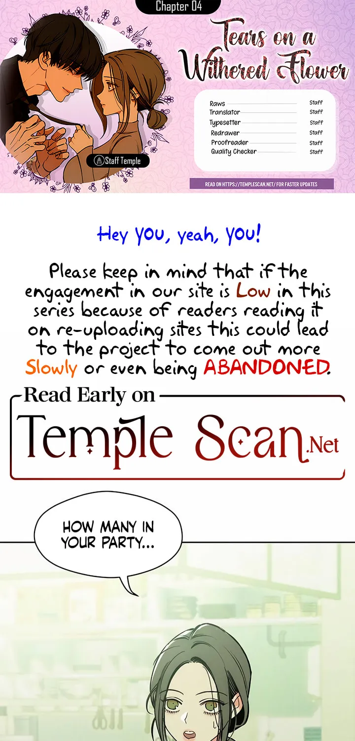 Tears on a Withered Flower Chapter 4 page 1 - 