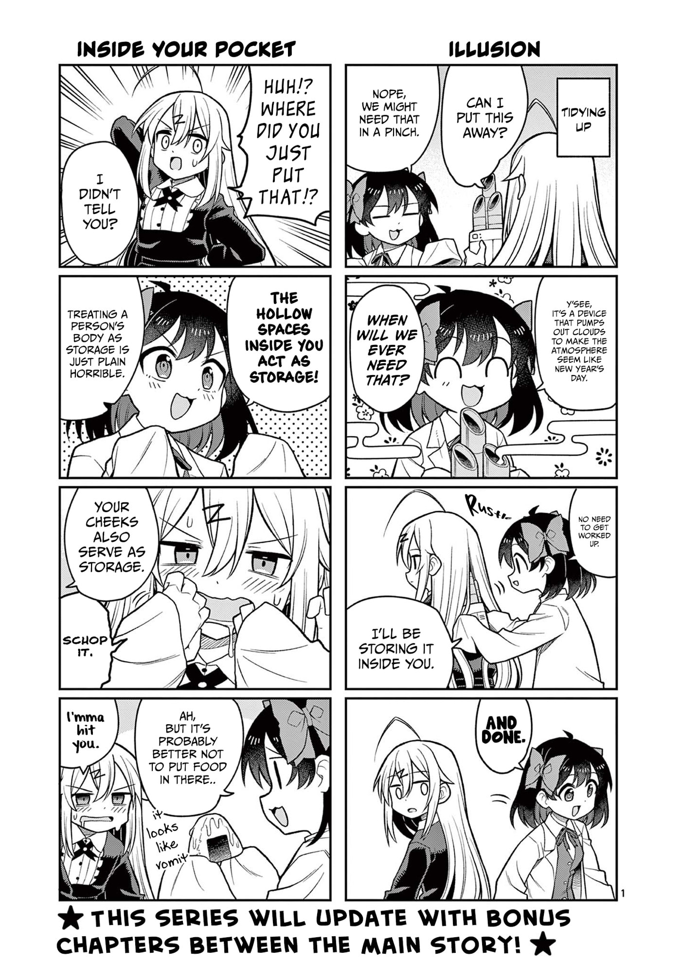 Techno Panic Universe Chapter 1.5 page 1 - 