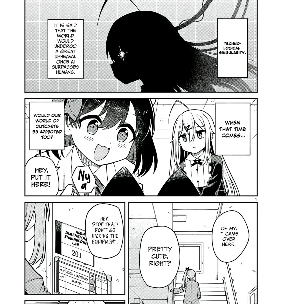 Techno Panic Universe Chapter 2 page 1 - 