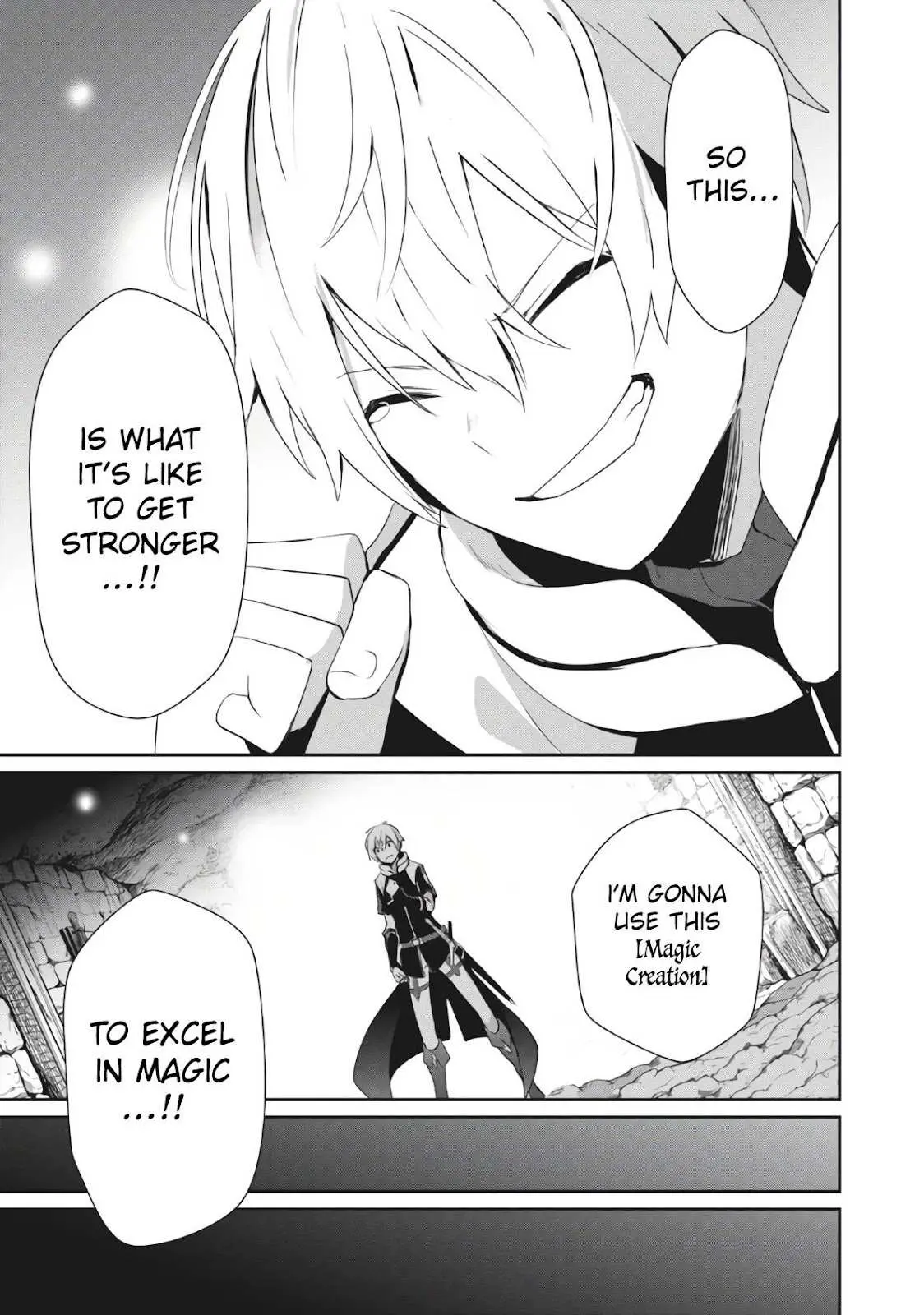 Teihen Boukensha Dakedo Mahou wo Kiwamete Miru Koto ni Shita: Munou Skill kara Kami Skill ni Shinka Shita "Mahou Souzou" to "Item Sakusei" de Musou Suru Chapter 2 page 14 - 