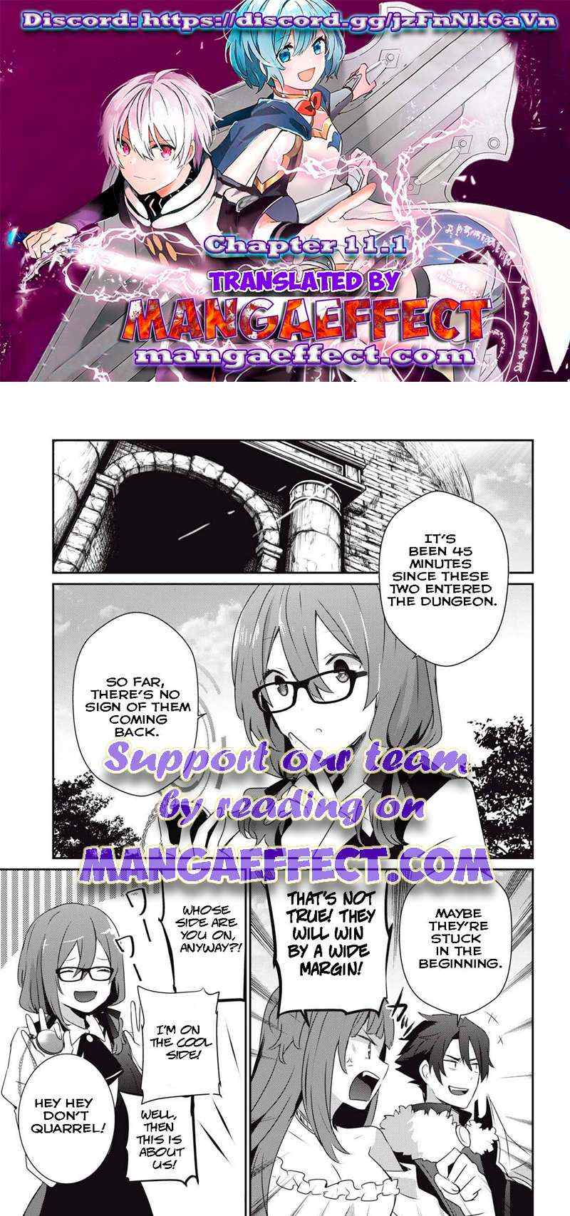 Teihen Boukensha Dakedo Mahou Wo Kiwamete Miru Koto Ni Shita: Munou Skill Kara Kami Skill Ni Shinka Shita "mahou Souzou" To "item Sakusei" De Musou Suru Chapter 11.1 page 1 - 