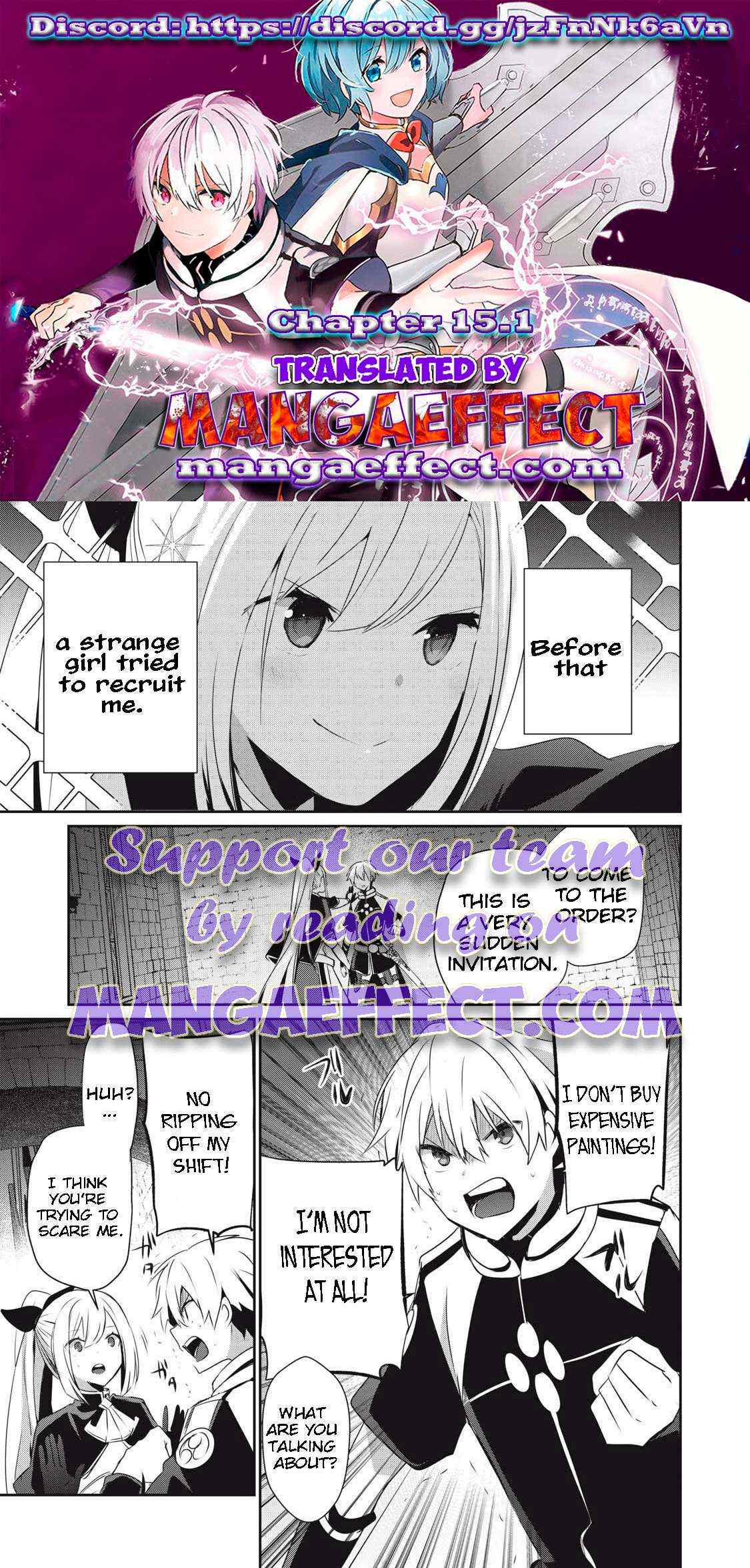 Teihen Boukensha Dakedo Mahou Wo Kiwamete Miru Koto Ni Shita: Munou Skill Kara Kami Skill Ni Shinka Shita "mahou Souzou" To "item Sakusei" De Musou Suru Chapter 15.1 page 1 - 