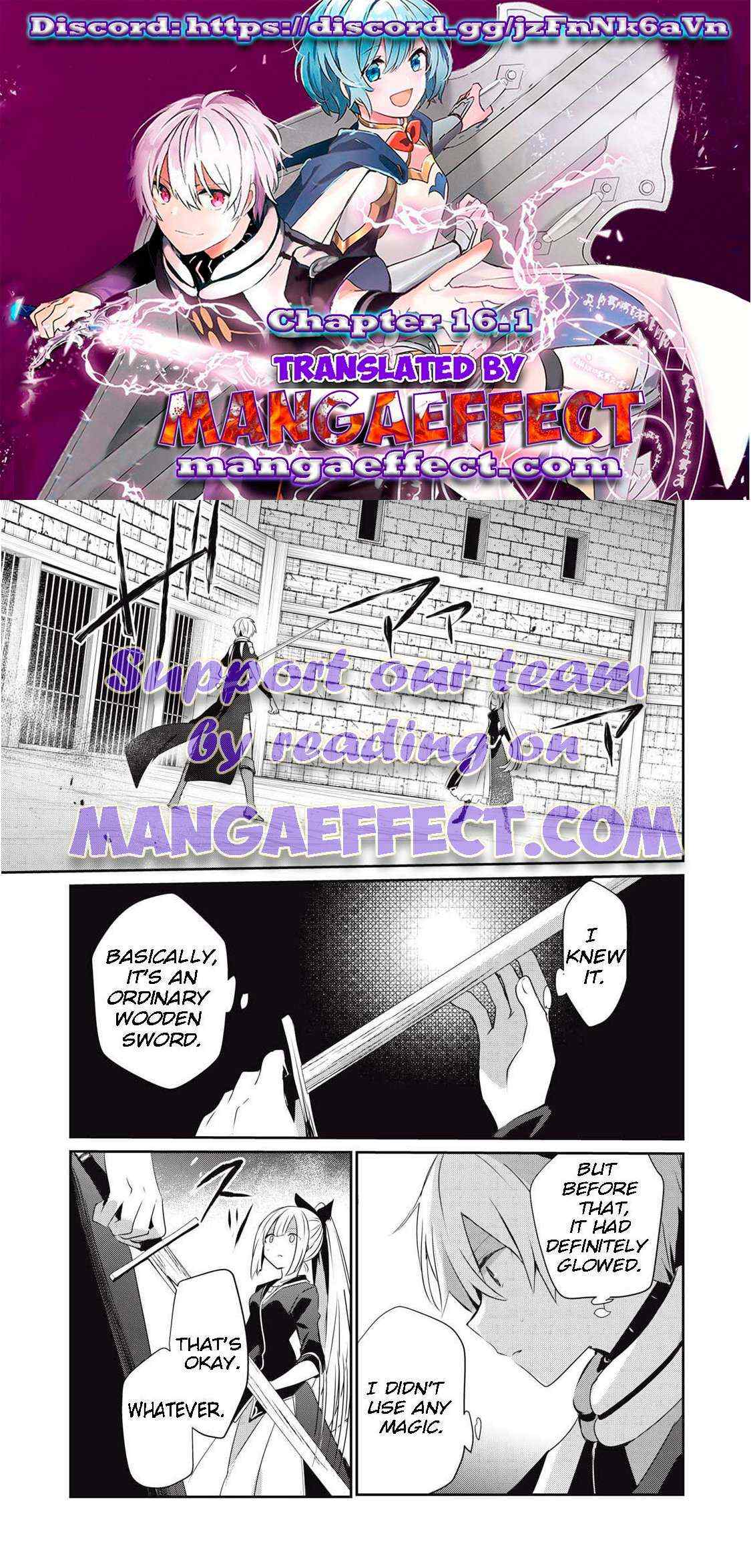 Teihen Boukensha Dakedo Mahou Wo Kiwamete Miru Koto Ni Shita: Munou Skill Kara Kami Skill Ni Shinka Shita "mahou Souzou" To "item Sakusei" De Musou Suru Chapter 16.1 page 1 - 