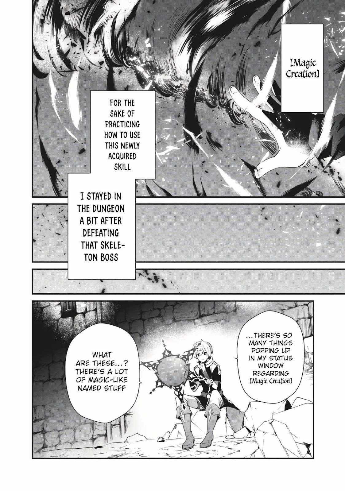Teihen Boukensha Dakedo Mahou Wo Kiwamete Miru Koto Ni Shita: Munou Skill Kara Kami Skill Ni Shinka Shita "mahou Souzou" To "item Sakusei" De Musou Suru Chapter 2 page 3 - 