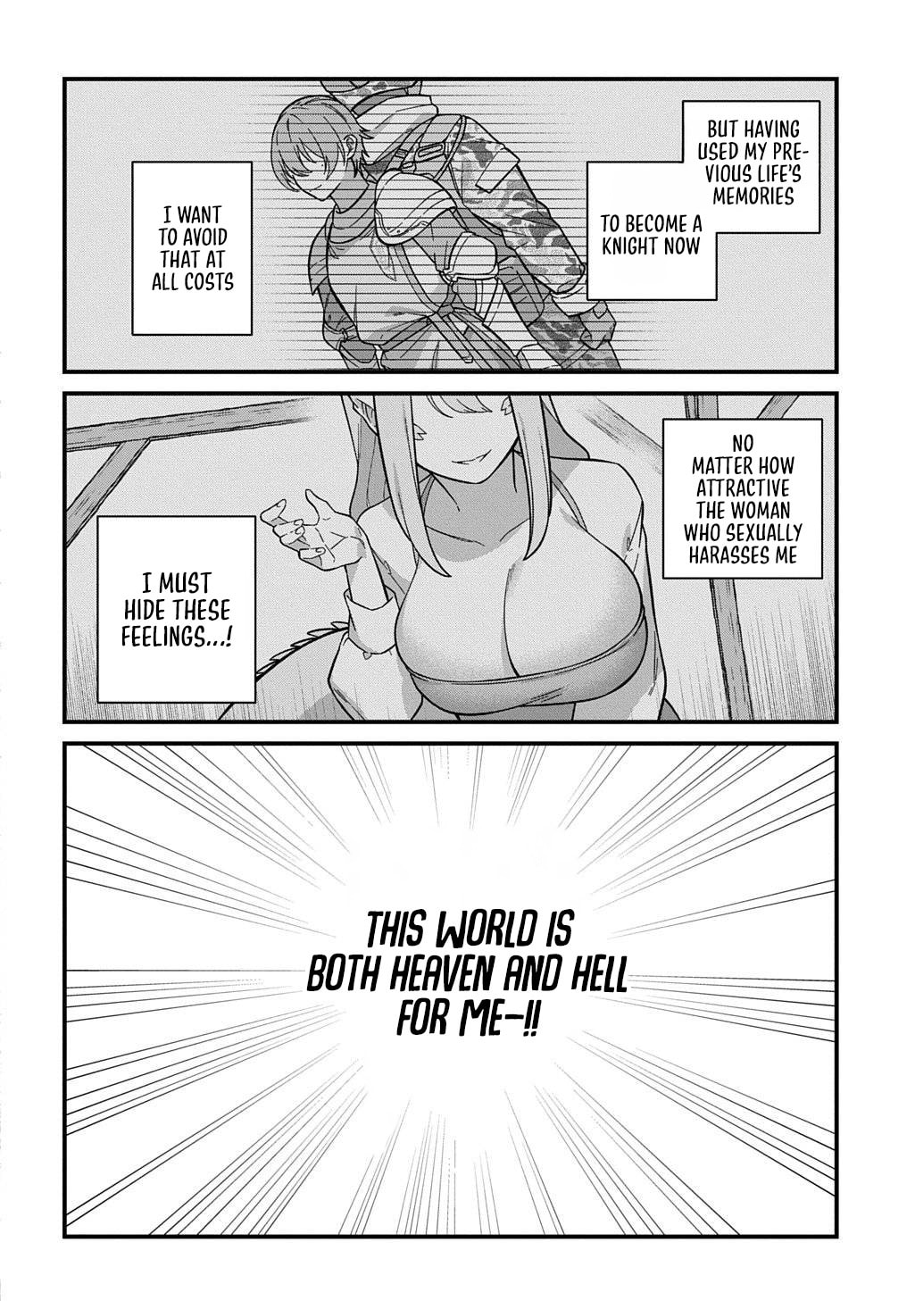 Teisou Gyakuten Sekai de Nariagari o Mezashite Otoko Kishi ni Natta Boku wa, Yarimoku Onna-tachi ni Karada o Neraware Makuru Chapter 1 page 12 - 