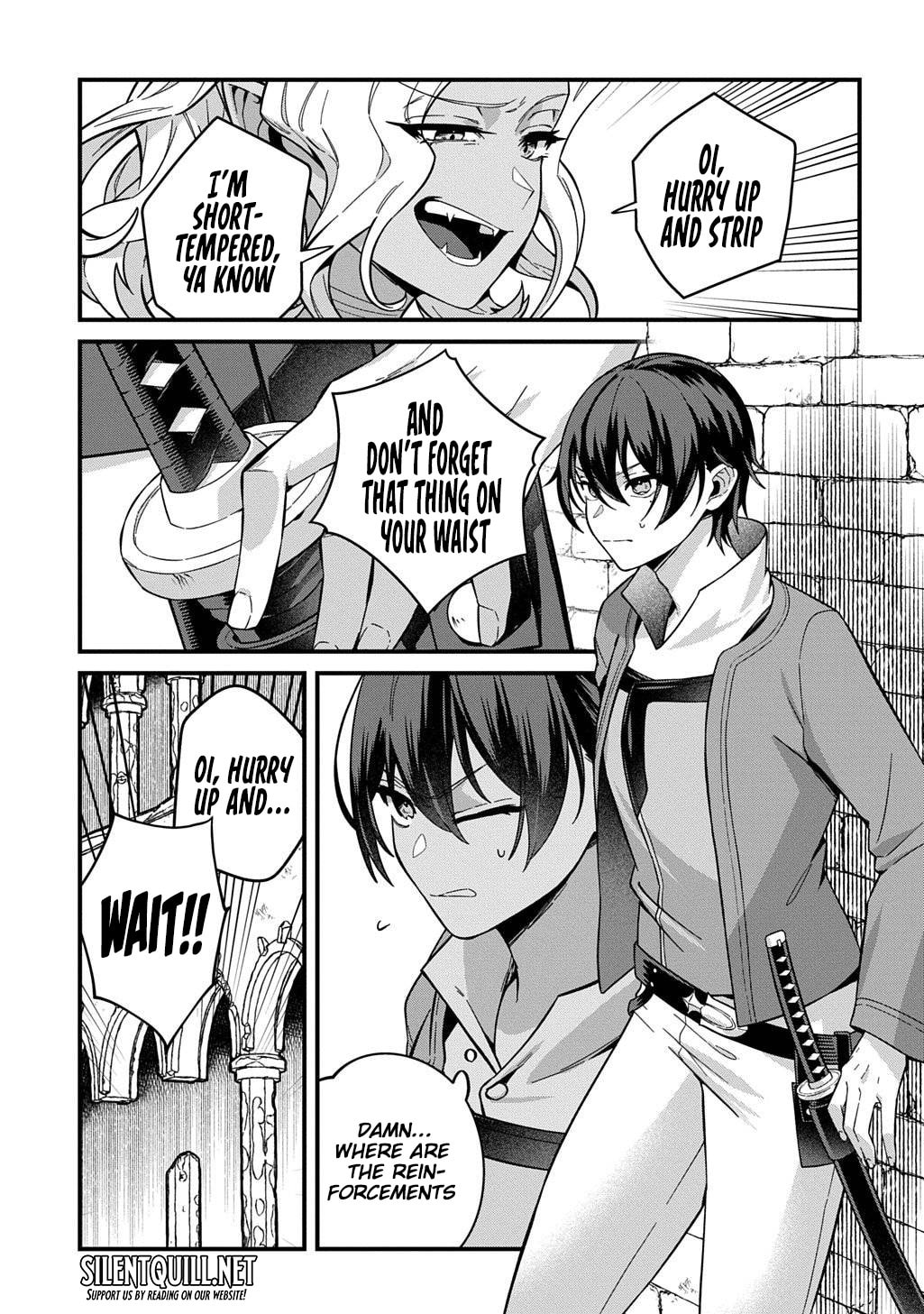 Teisou Gyakuten Sekai de Nariagari o Mezashite Otoko Kishi ni Natta Boku wa, Yarimoku Onna-tachi ni Karada o Neraware Makuru Chapter 1 page 13 - 