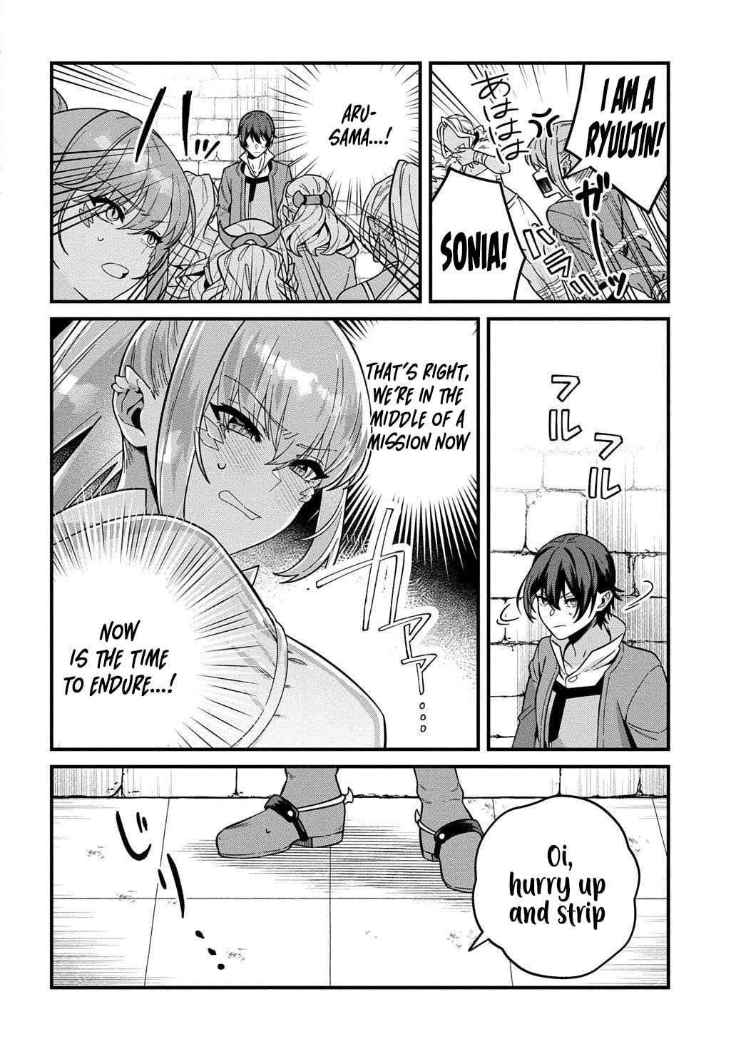 Teisou Gyakuten Sekai de Nariagari o Mezashite Otoko Kishi ni Natta Boku wa, Yarimoku Onna-tachi ni Karada o Neraware Makuru Chapter 1 page 16 - 