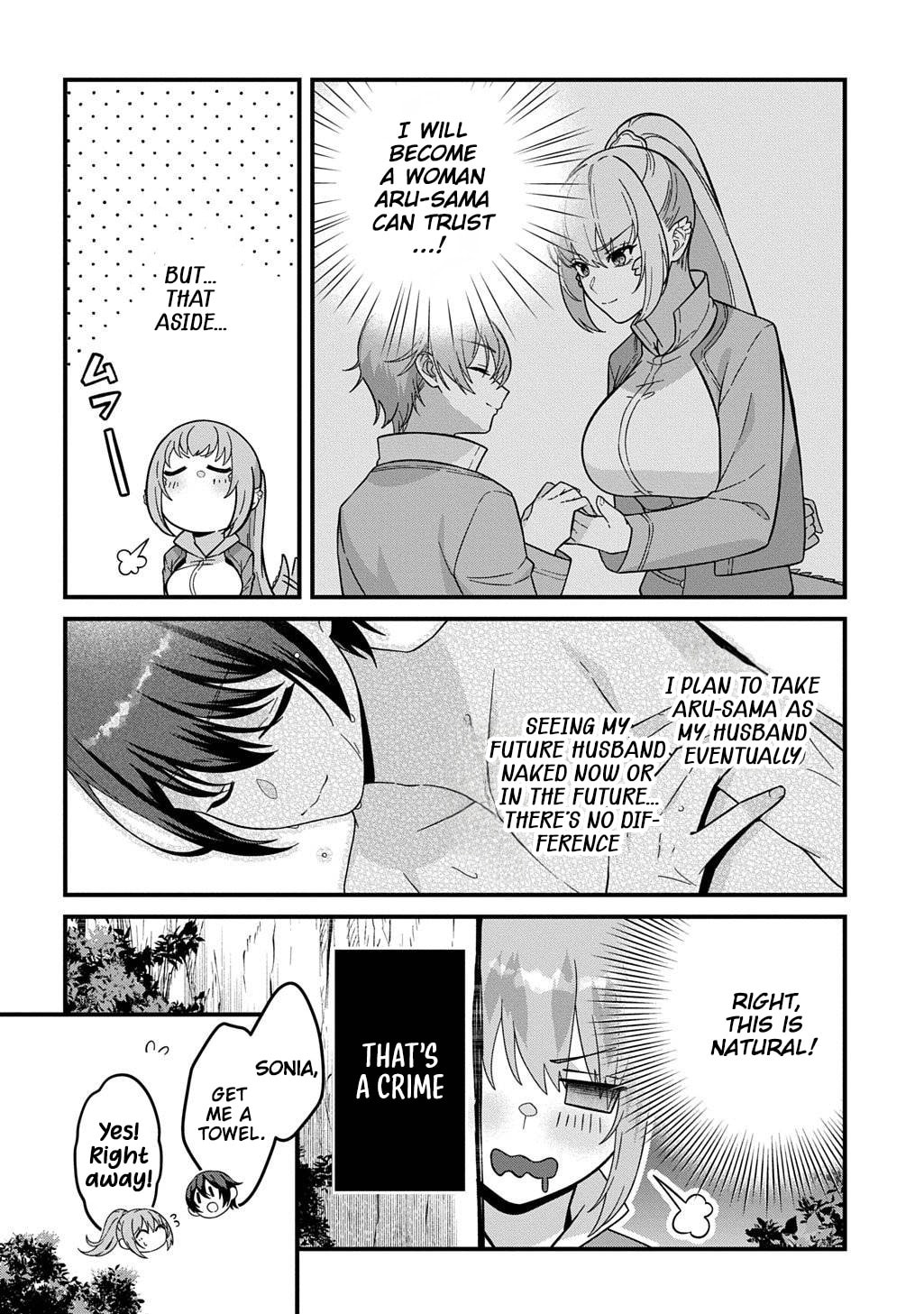 Teisou Gyakuten Sekai de Nariagari o Mezashite Otoko Kishi ni Natta Boku wa, Yarimoku Onna-tachi ni Karada o Neraware Makuru Chapter 1 page 34 - 