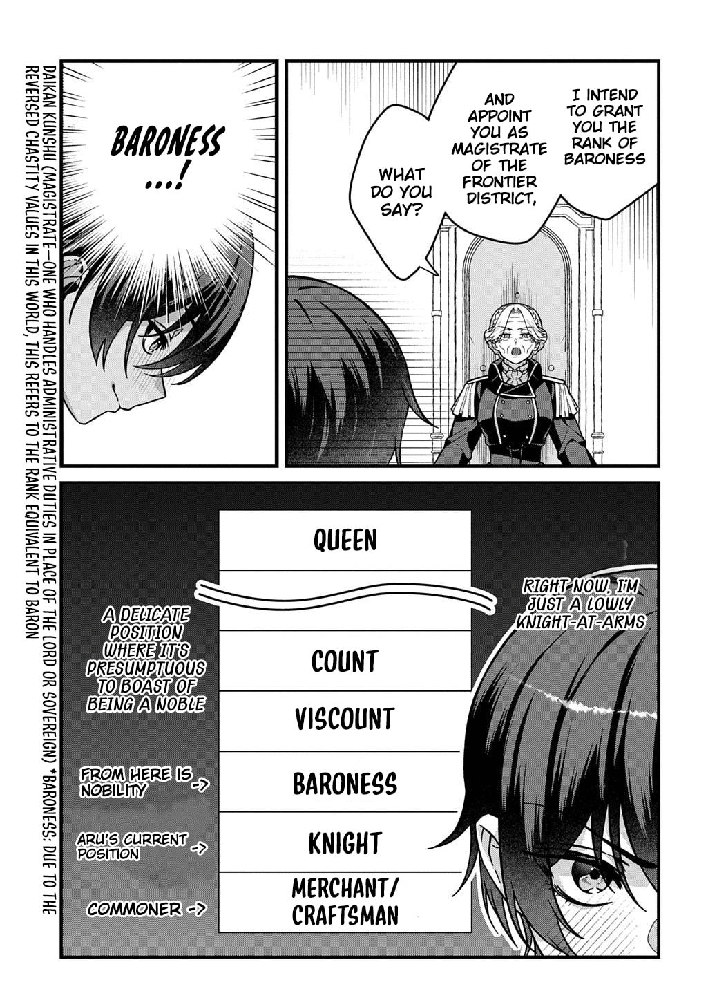 Teisou Gyakuten Sekai de Nariagari o Mezashite Otoko Kishi ni Natta Boku wa, Yarimoku Onna-tachi ni Karada o Neraware Makuru Chapter 1 page 40 - 