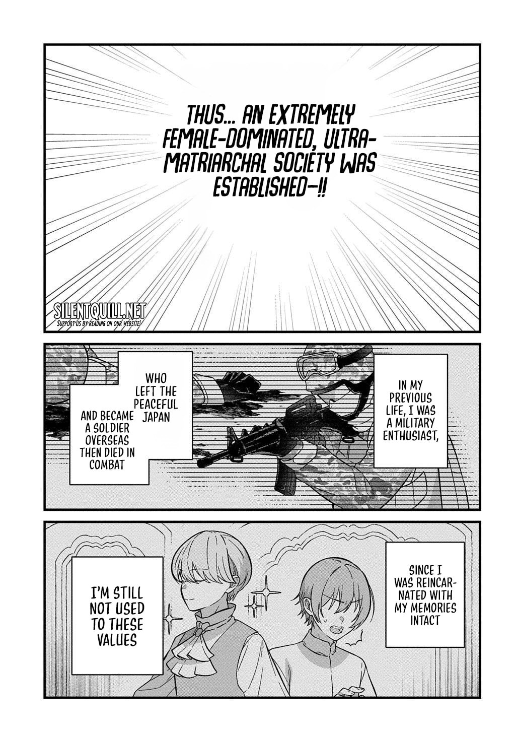 Teisou Gyakuten Sekai de Nariagari o Mezashite Otoko Kishi ni Natta Boku wa, Yarimoku Onna-tachi ni Karada o Neraware Makuru Chapter 1 page 9 - 