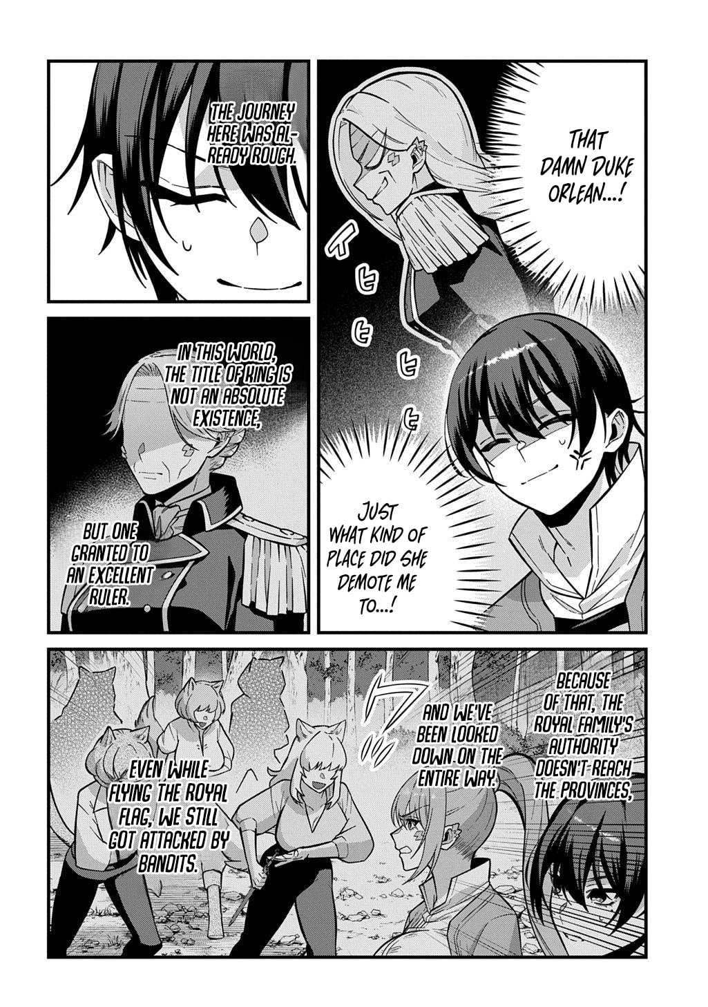 Teisou Gyakuten Sekai de Nariagari o Mezashite Otoko Kishi ni Natta Boku wa, Yarimoku Onna-tachi ni Karada o Neraware Makuru Chapter 3 page 4 - 