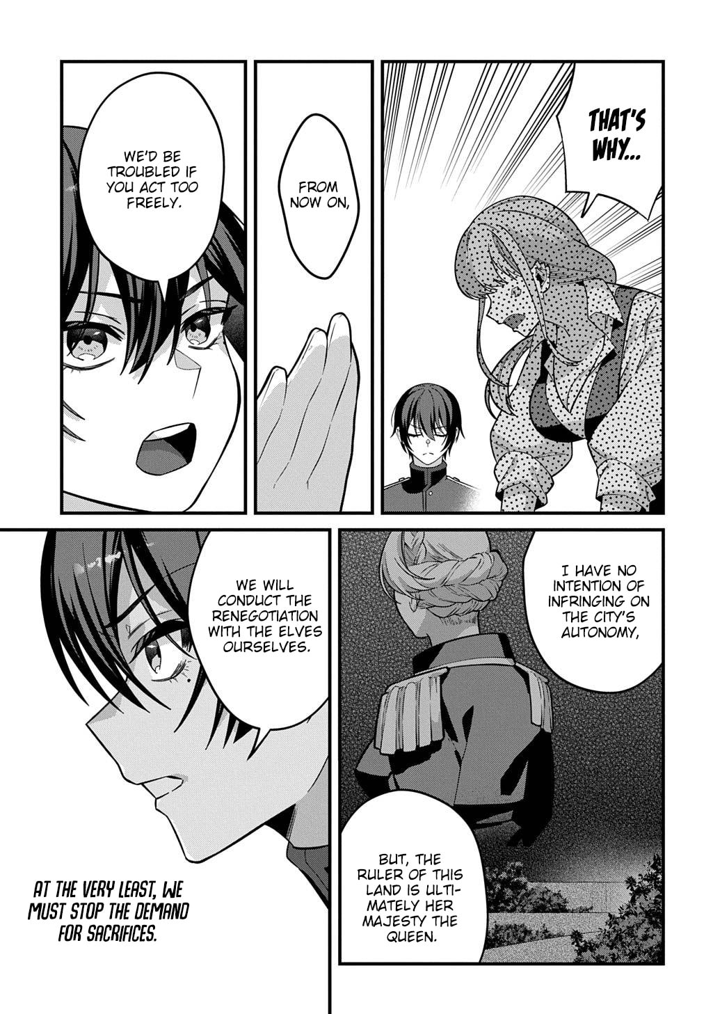 Teisou Gyakuten Sekai de Nariagari o Mezashite Otoko Kishi ni Natta Boku wa, Yarimoku Onna-tachi ni Karada o Neraware Makuru Chapter 4 page 32 - 