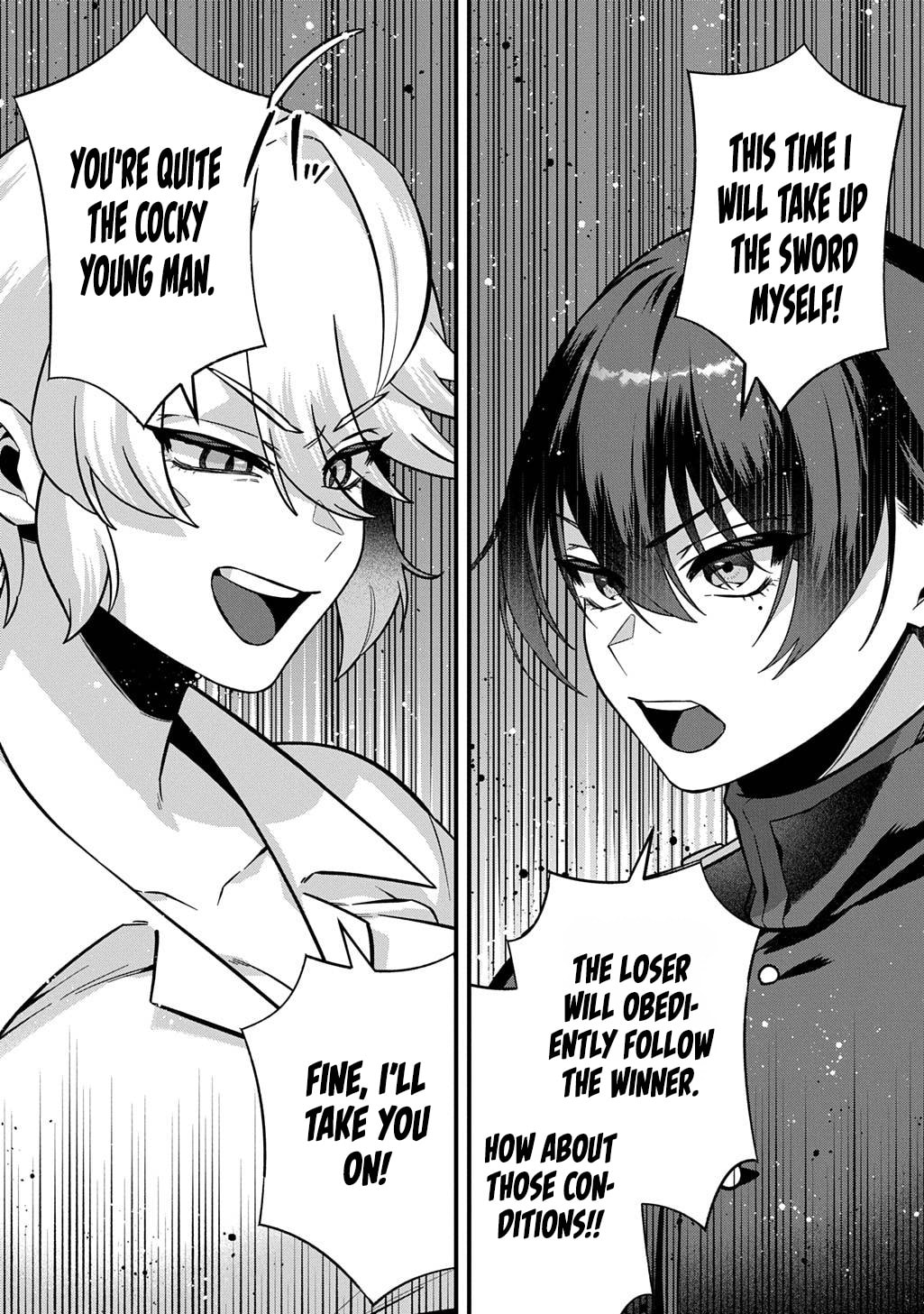 Teisou Gyakuten Sekai de Nariagari o Mezashite Otoko Kishi ni Natta Boku wa, Yarimoku Onna-tachi ni Karada o Neraware Makuru Chapter 4 page 37 - 
