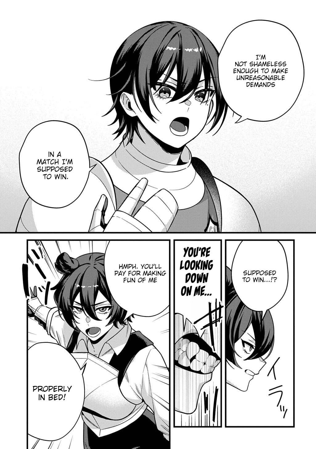 Teisou Gyakuten Sekai de Nariagari o Mezashite Otoko Kishi ni Natta Boku wa, Yarimoku Onna-tachi ni Karada o Neraware Makuru Chapter 5 page 12 - 