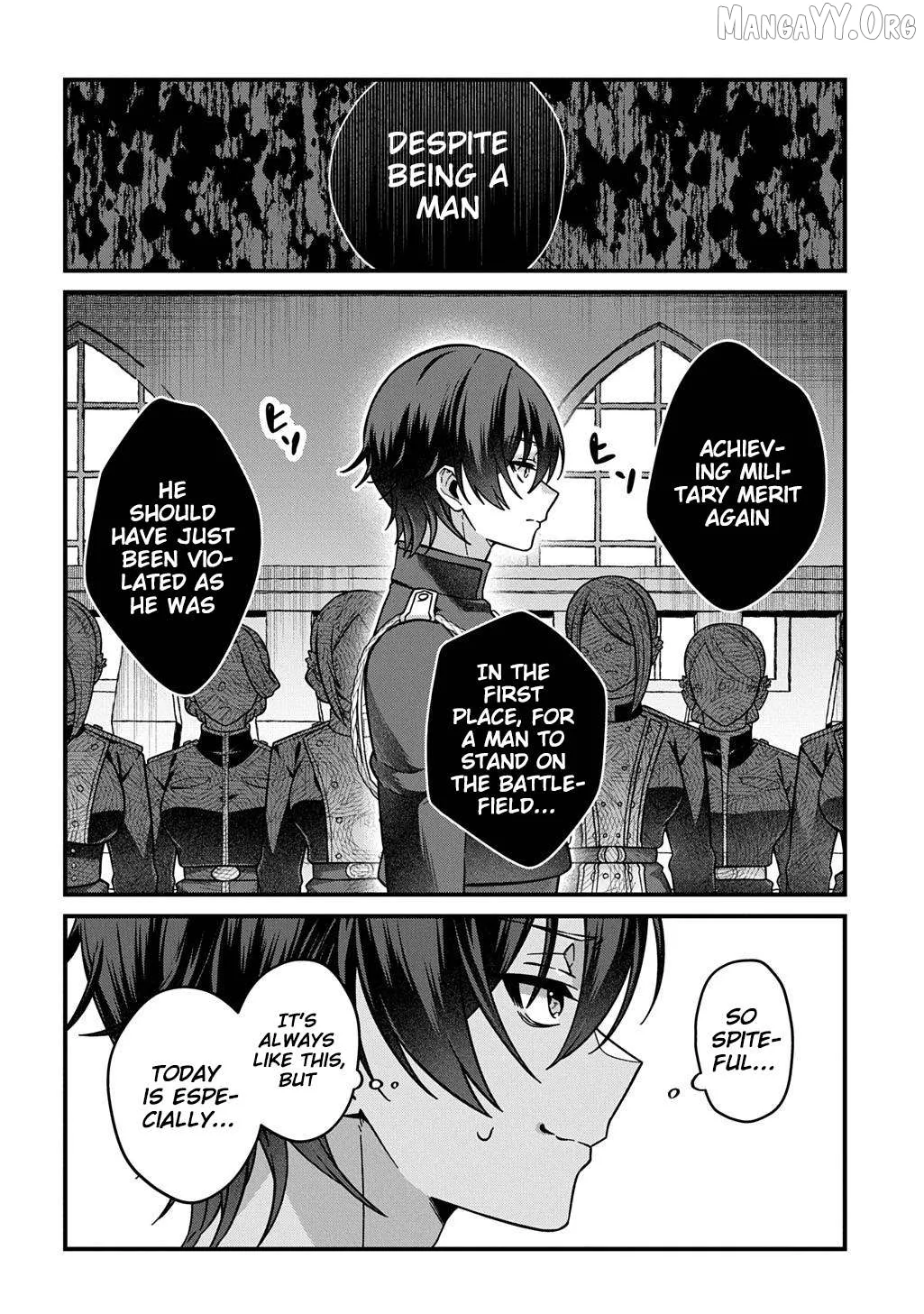 Teisou Gyakuten Sekai de Nariagari wo Mezashite Otoko Kishi ni Natta Boku wa, Yarimoku Onna-tachi ni Karada wo Neraware Makuru Chapter 1 page 36 - 