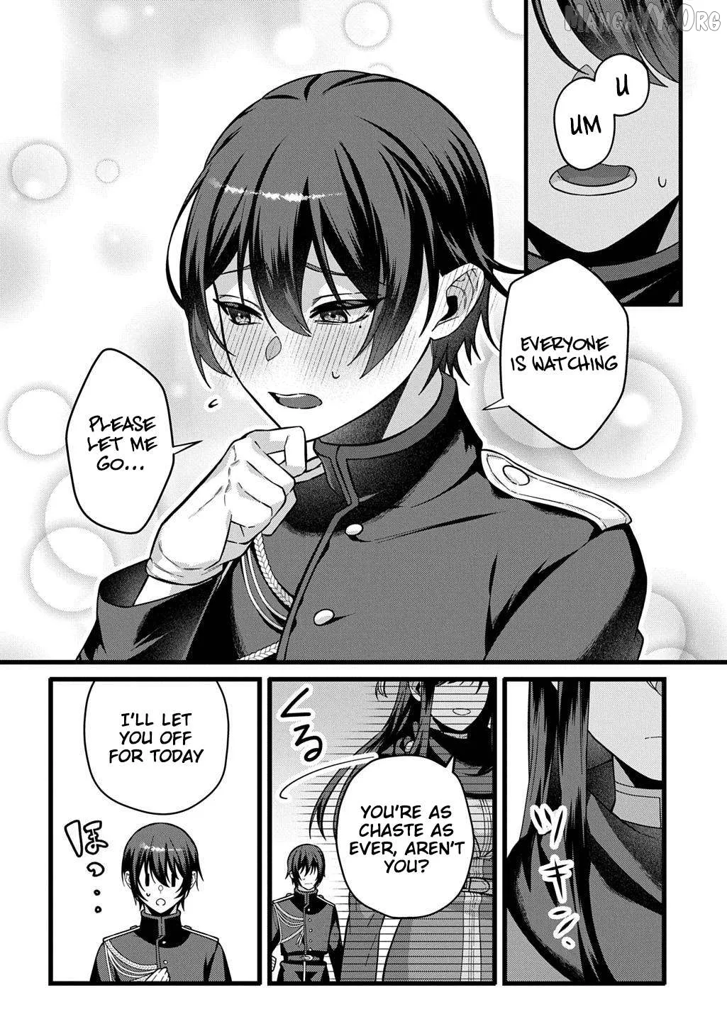 Teisou Gyakuten Sekai de Nariagari wo Mezashite Otoko Kishi ni Natta Boku wa, Yarimoku Onna-tachi ni Karada wo Neraware Makuru Chapter 1 page 59 - 