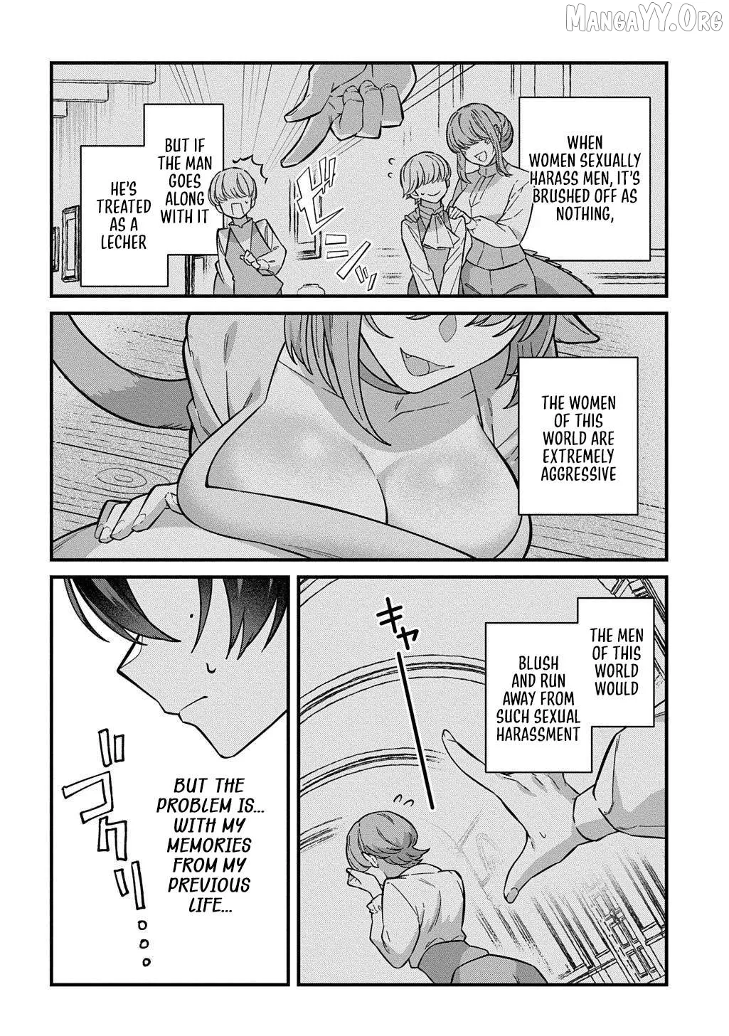 Teisou Gyakuten Sekai de Nariagari wo Mezashite Otoko Kishi ni Natta Boku wa, Yarimoku Onna-tachi ni Karada wo Neraware Makuru Chapter 1 page 10 - 