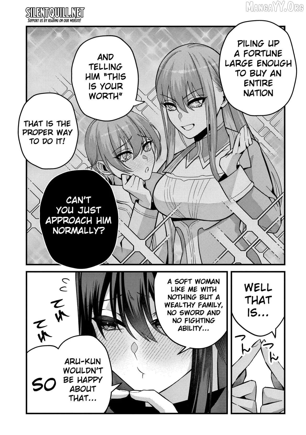 Teisou Gyakuten Sekai de Nariagari wo Mezashite Otoko Kishi ni Natta Boku wa, Yarimoku Onna-tachi ni Karada wo Neraware Makuru Chapter 2 page 12 - 