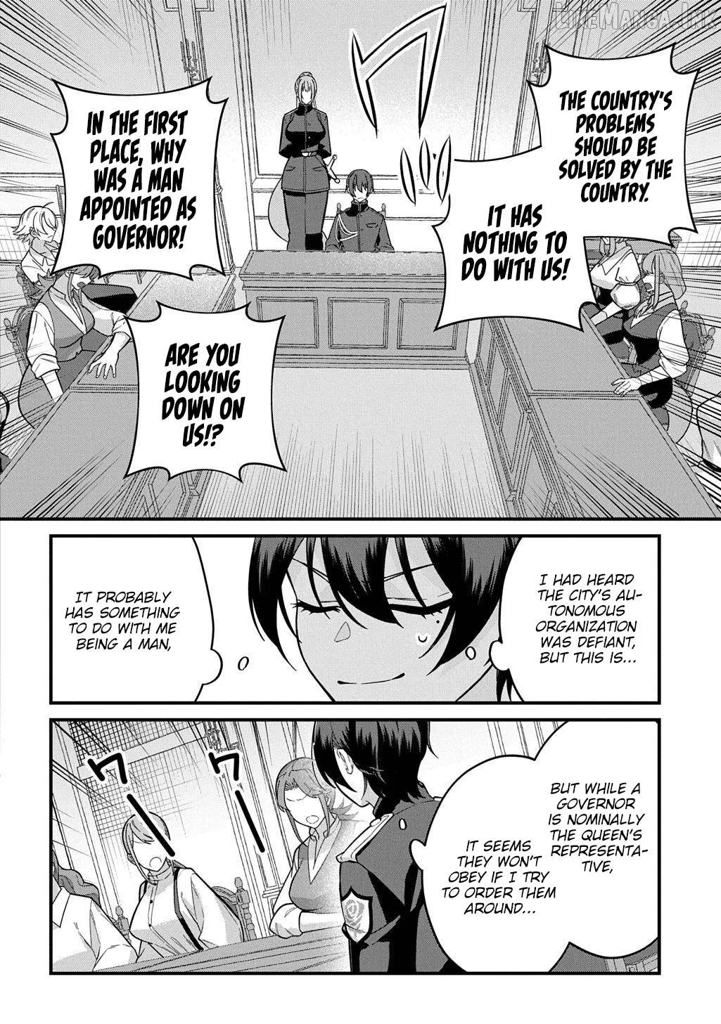 Teisou Gyakuten Sekai de Nariagari wo Mezashite Otoko Kishi ni Natta Boku wa, Yarimoku Onna-tachi ni Karada wo Neraware Makuru Chapter 4 page 19 - 