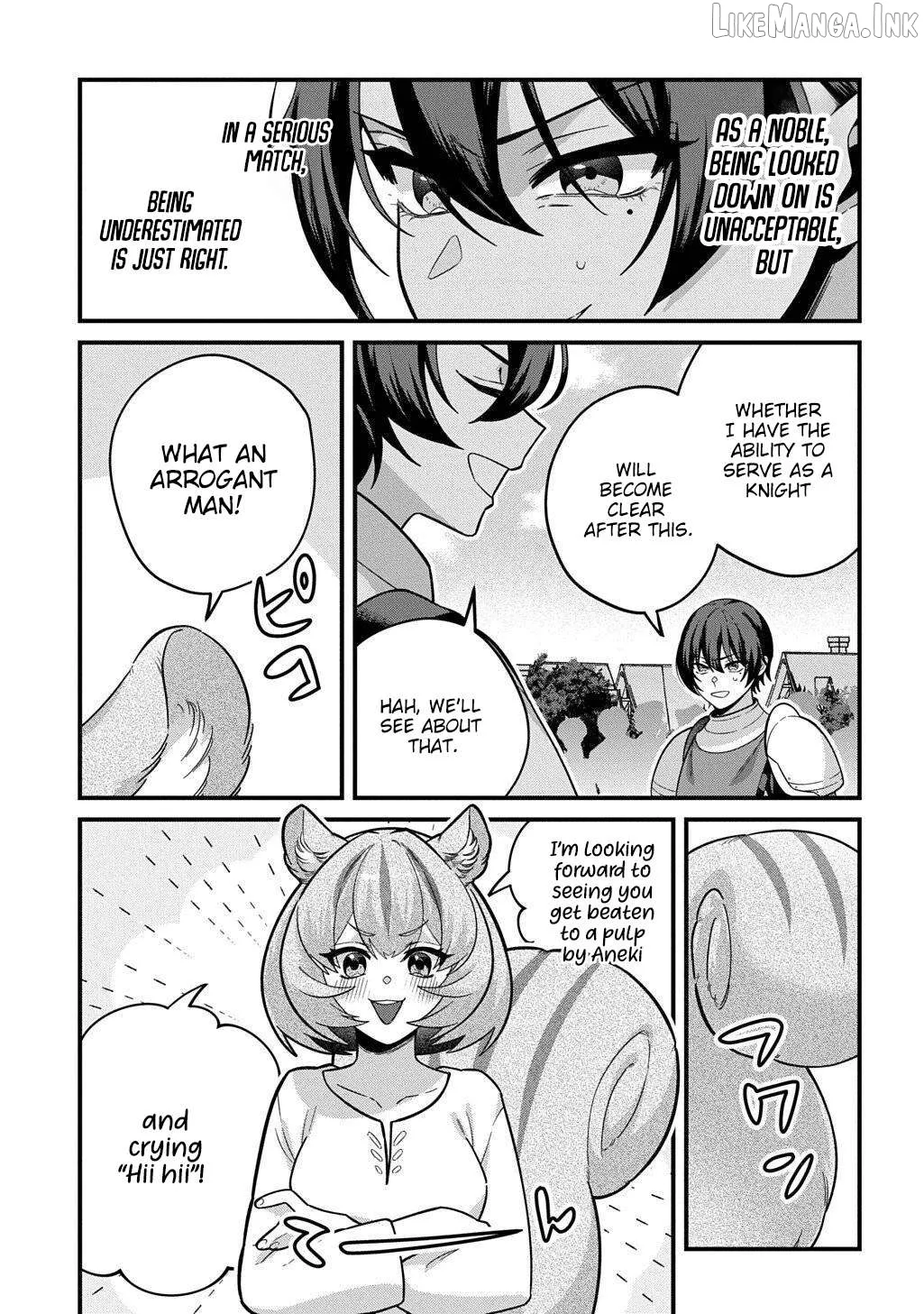 Teisou Gyakuten Sekai de Nariagari wo Mezashite Otoko Kishi ni Natta Boku wa, Yarimoku Onna-tachi ni Karada wo Neraware Makuru Chapter 5 page 4 - 