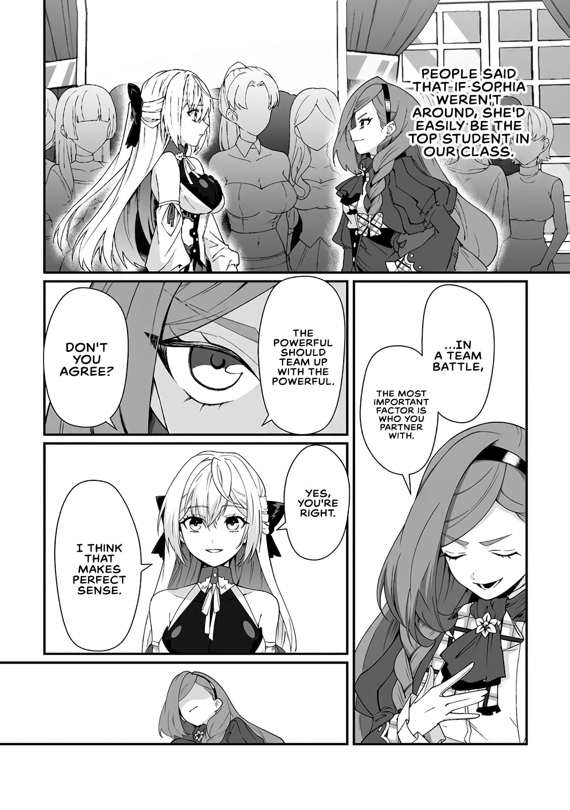 Teisou Gyakuten Sekai De Yuiitsu No Otoko Kishi No Ore, Onna Kishi Gakuen Ni Nyuugaku Shitara Nazeka Eiyou Atsukai Sareta ~Zetsurin Skill De Harem Musou~ Chapter 11.1 page 8 - 