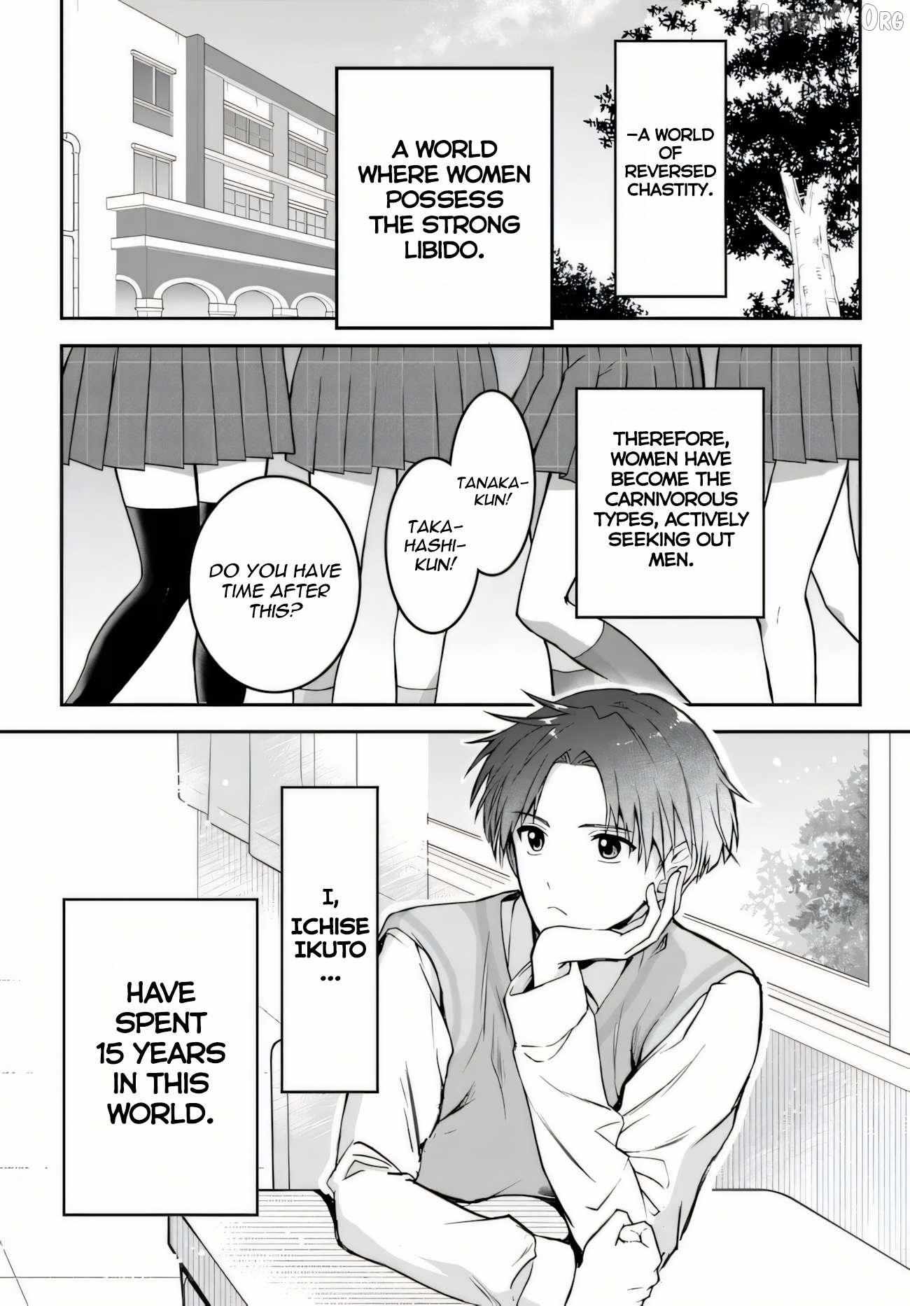 Teisou Gyakuten Sekai Nara Moteru to Omotte Itara Chapter 1 page 3 - 