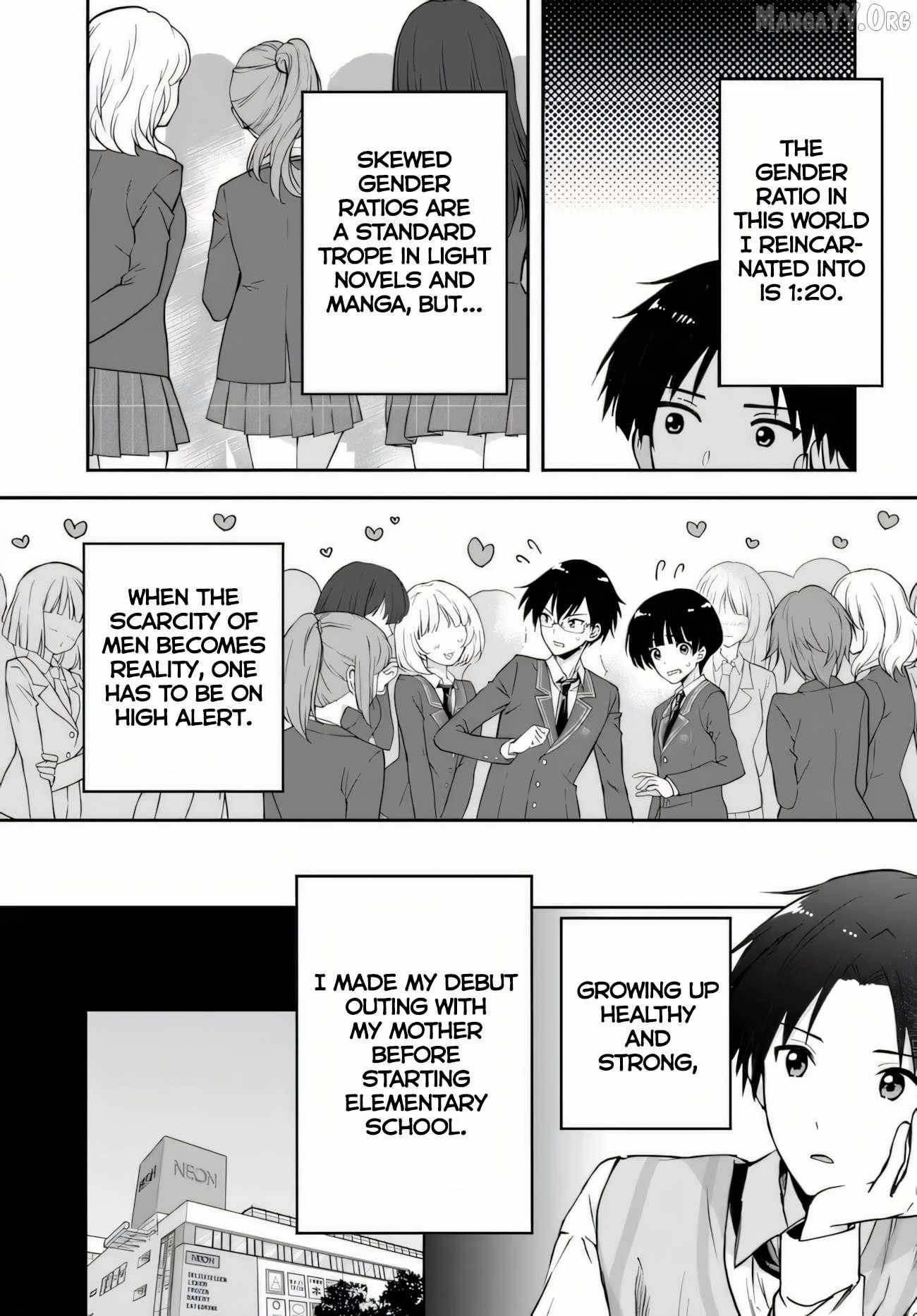Teisou Gyakuten Sekai Nara Moteru to Omotte Itara Chapter 1 page 4 - 
