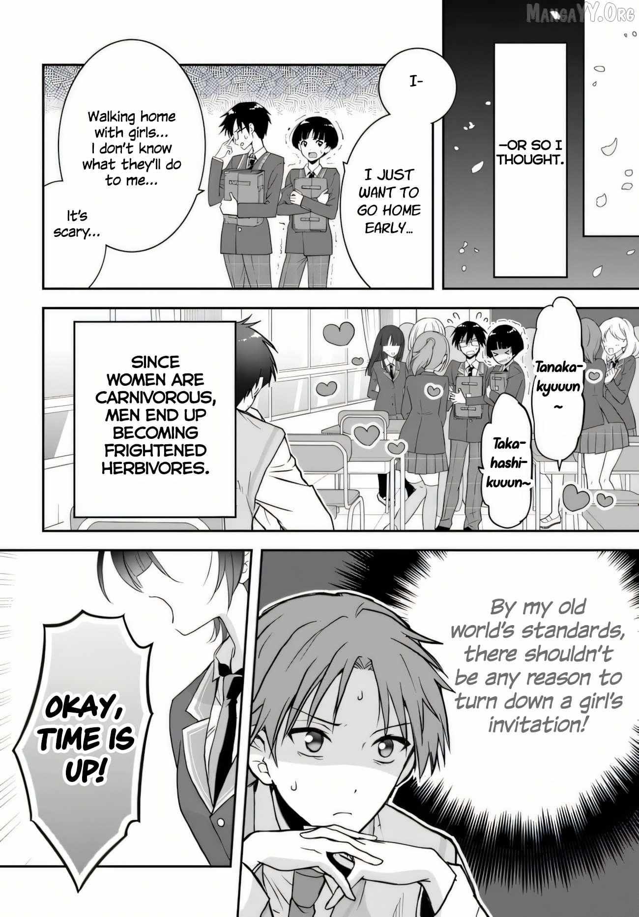 Teisou Gyakuten Sekai Nara Moteru to Omotte Itara Chapter 1 page 7 - 