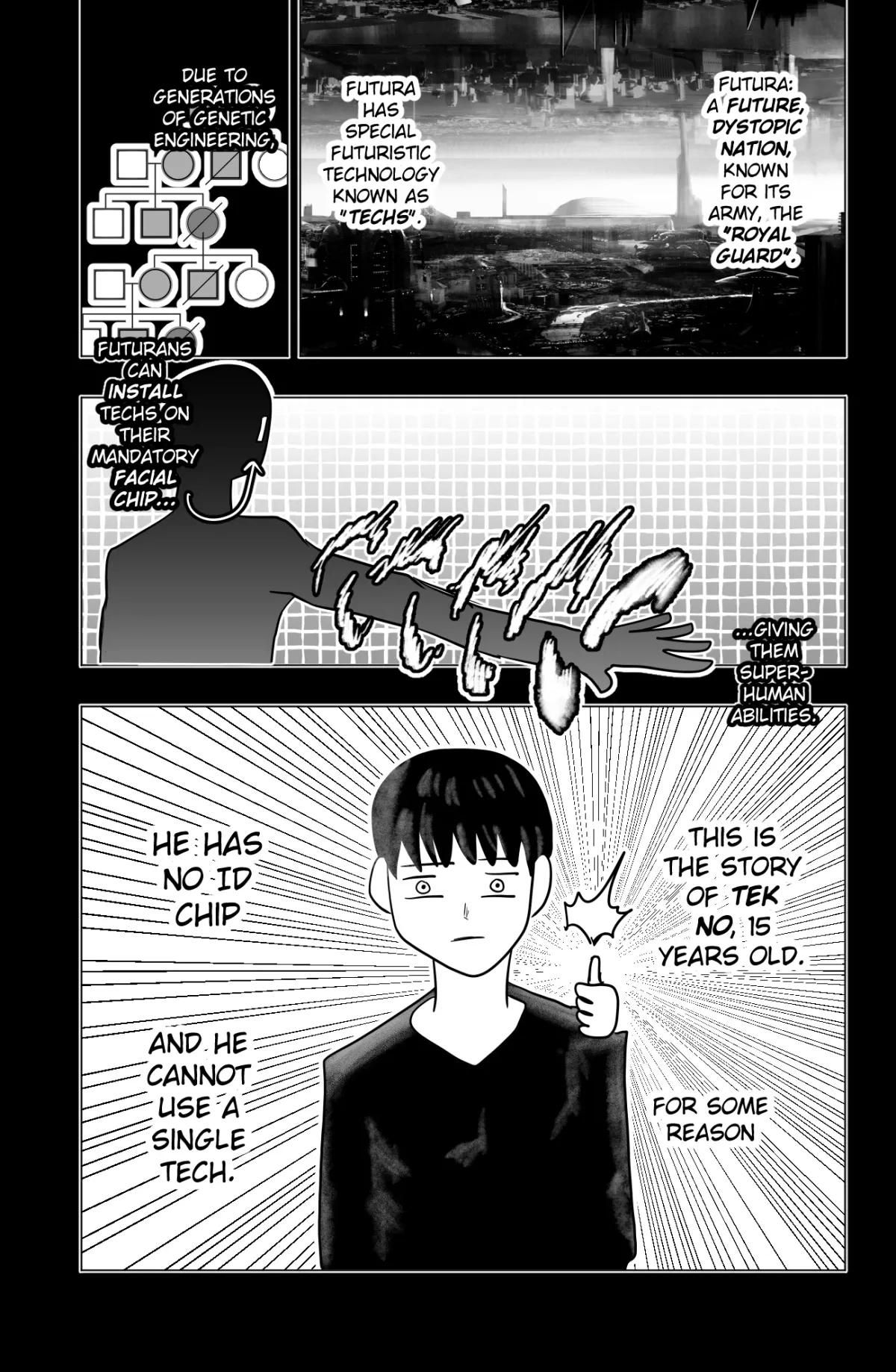 Tekno  Manga Chapter 1 page 4 - 