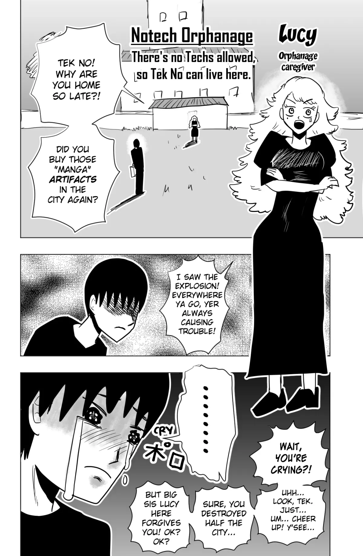 Tekno  Manga Chapter 1 page 7 - 