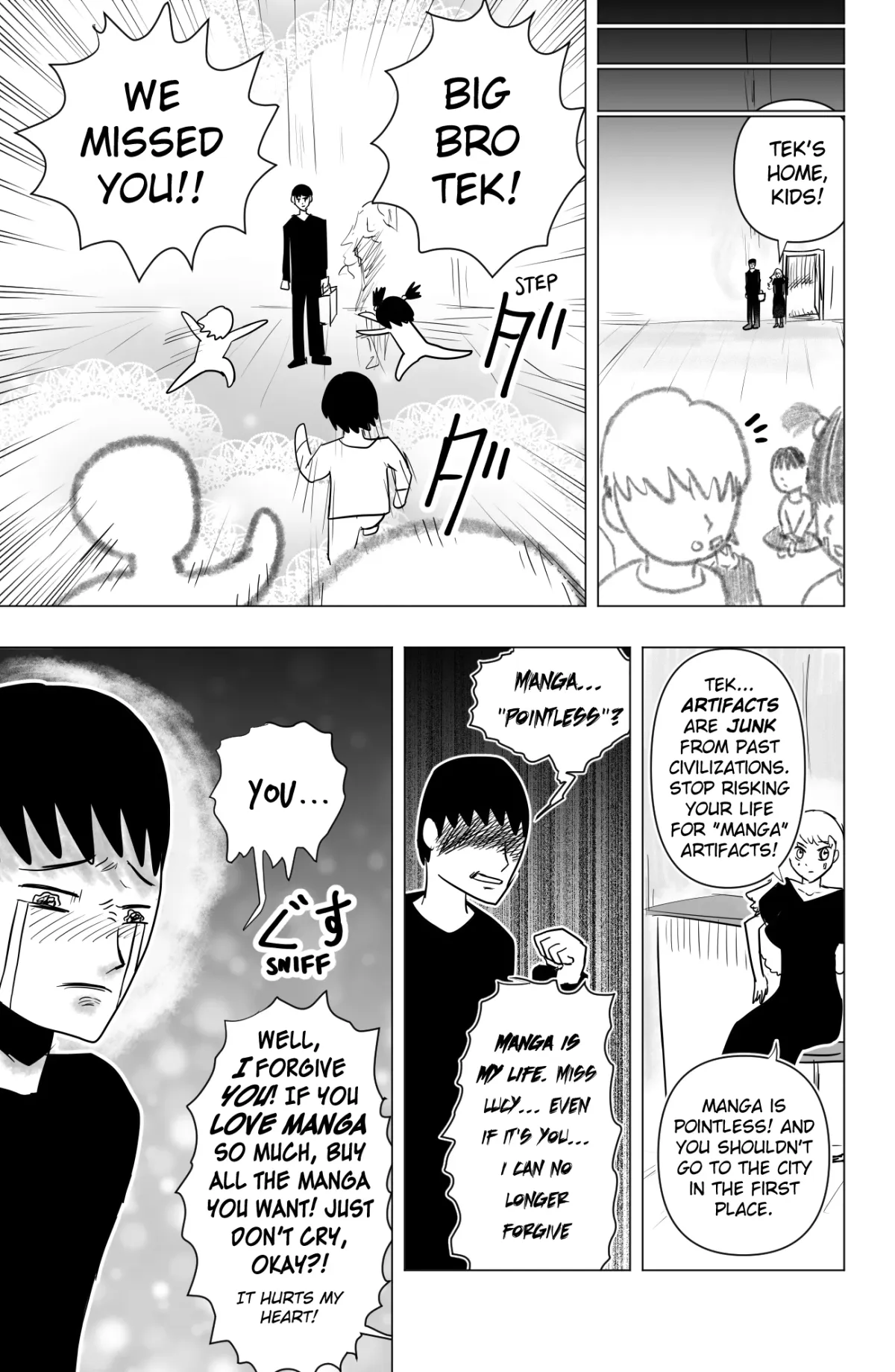 Tekno  Manga Chapter 1 page 8 - 