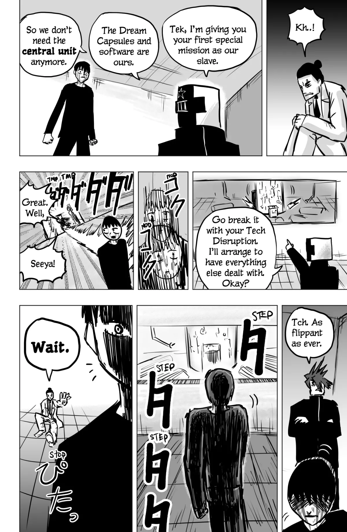 Tekno  Manga Chapter 12 page 8 - 
