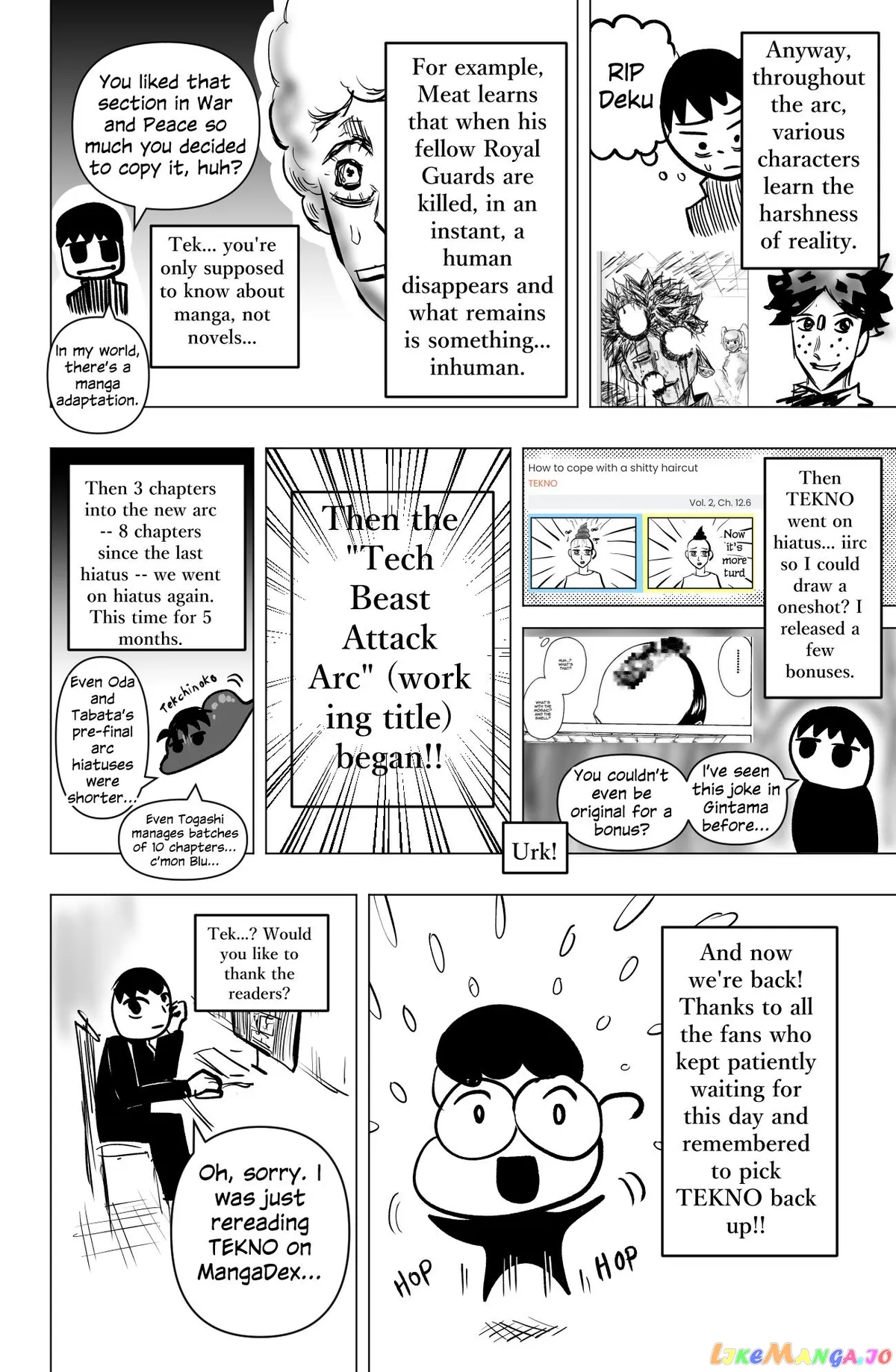Tekno  Manga Chapter 24.8 page 6 - 