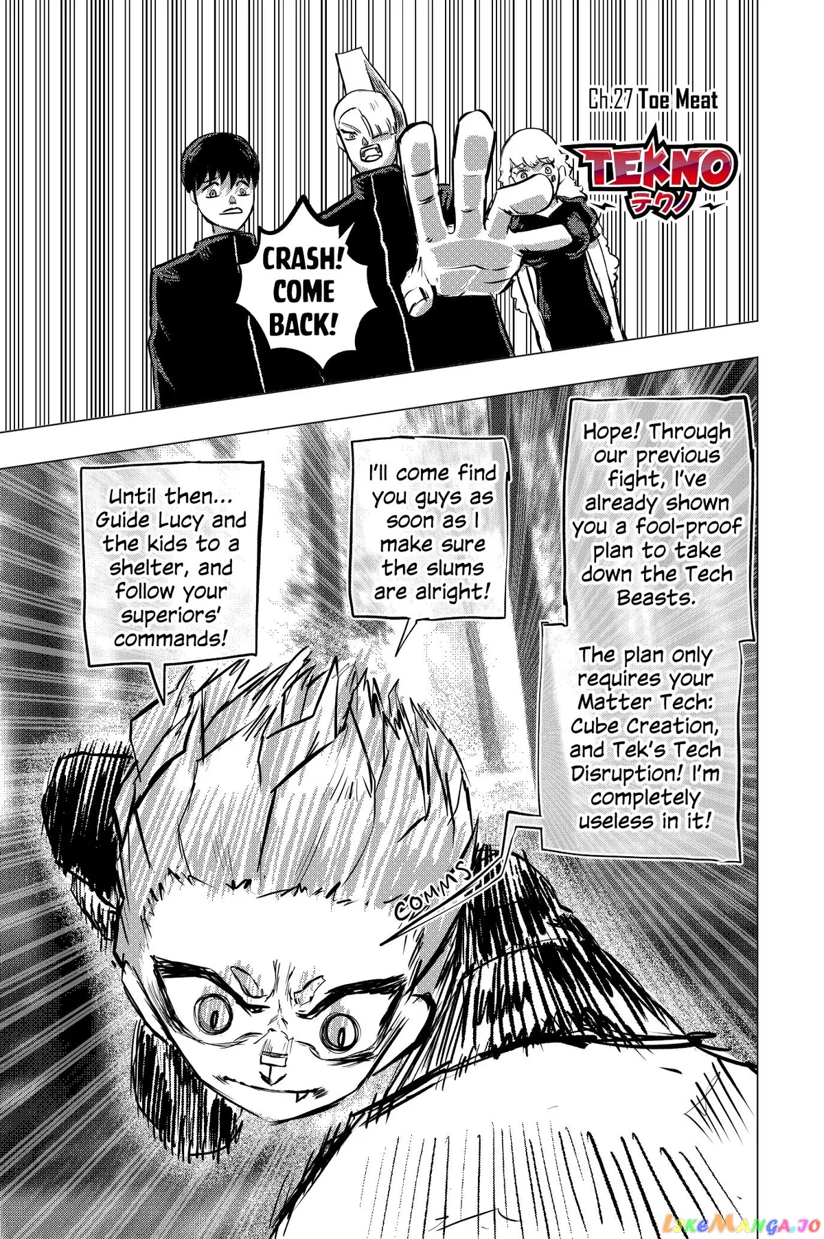 Tekno  Manga Chapter 27 page 1 - 