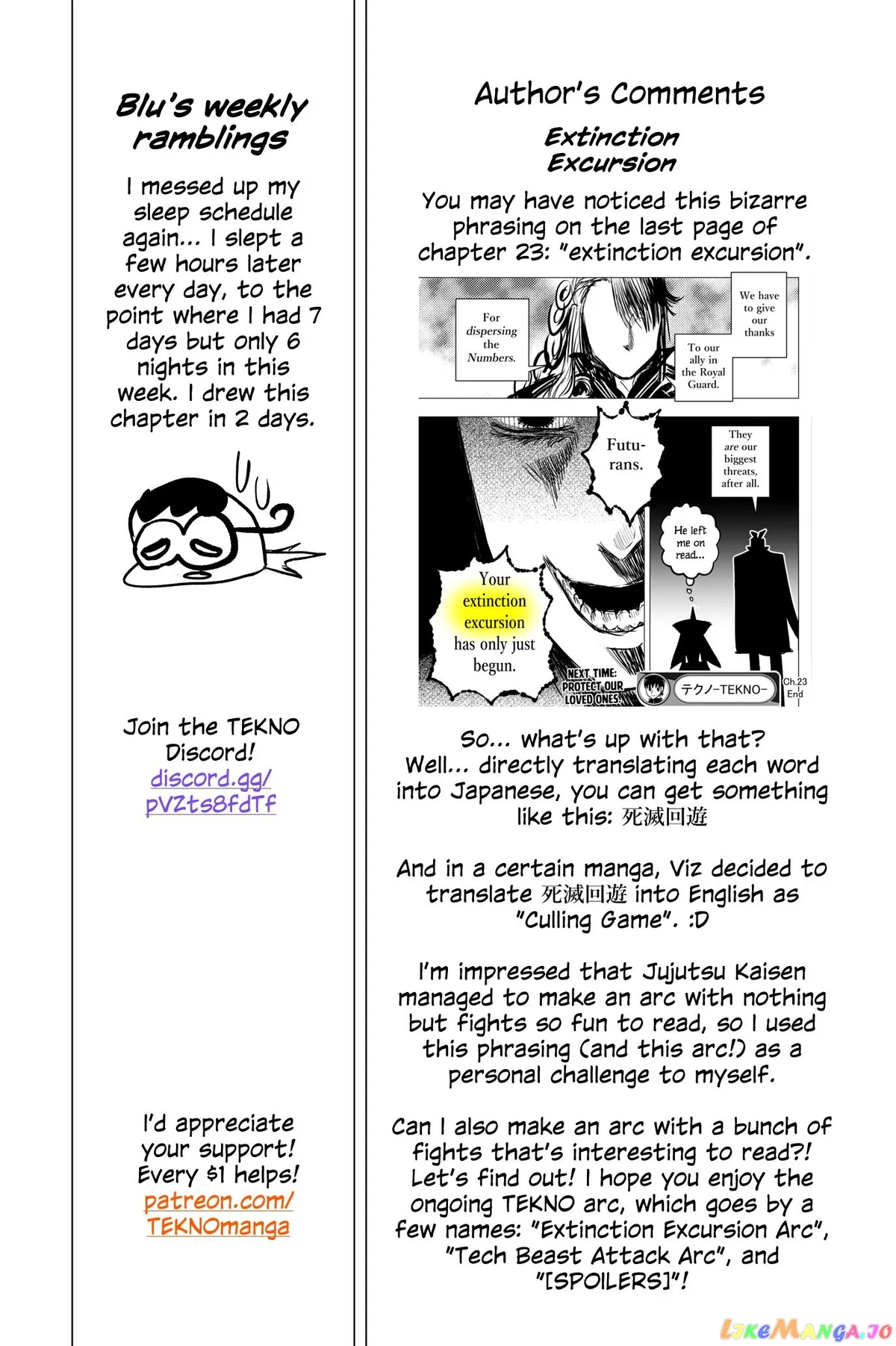 Tekno  Manga Chapter 28 page 22 - 