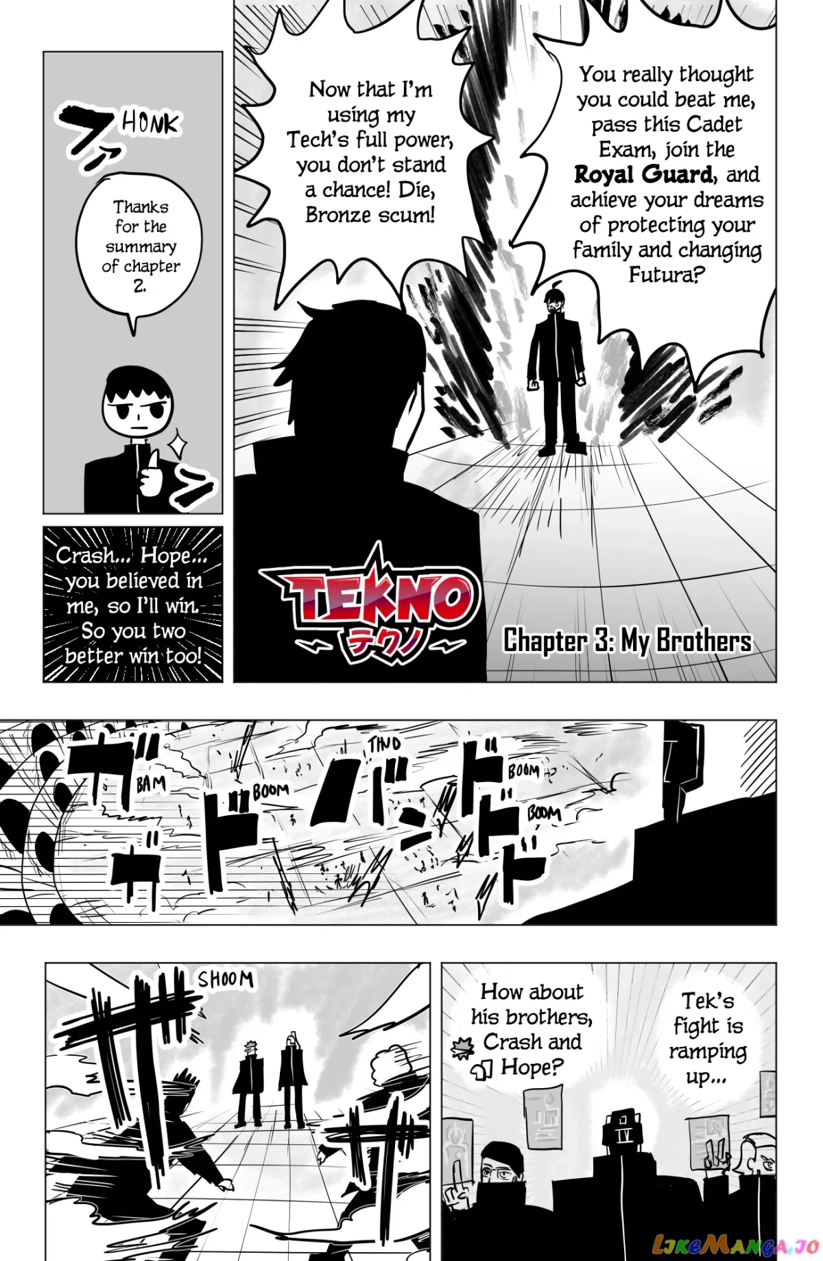 Tekno  Manga Chapter 3 page 1 - 