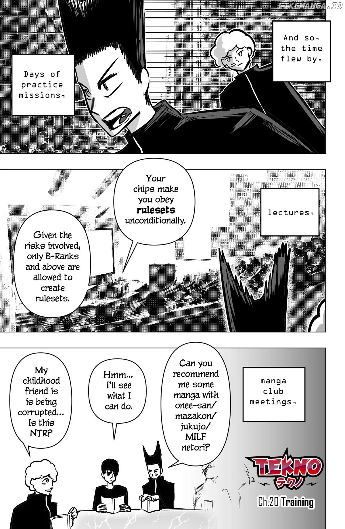 Tekno  Manga Chapter 39 page 1 - 