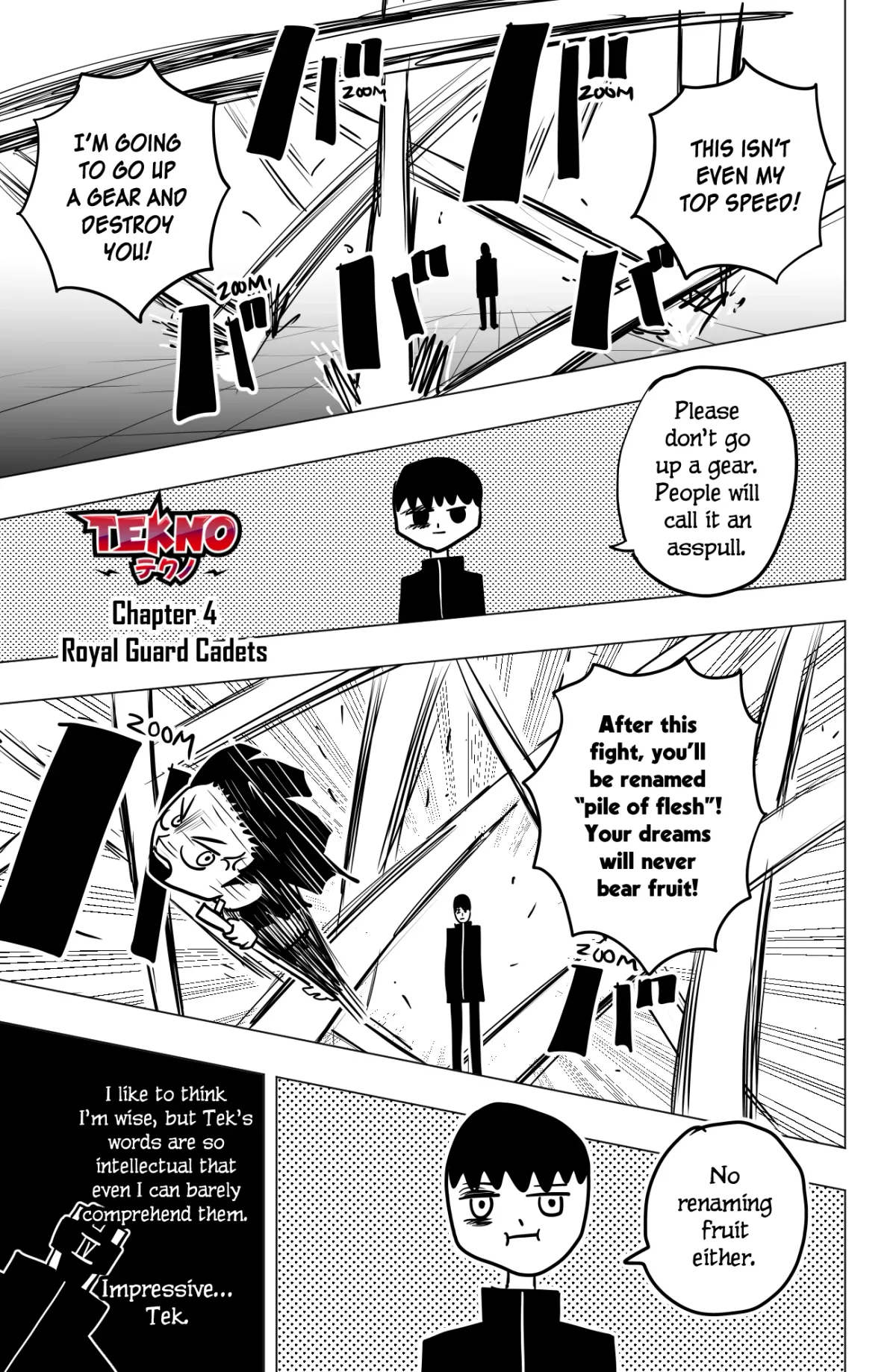 Tekno  Manga Chapter 4 page 1 - 