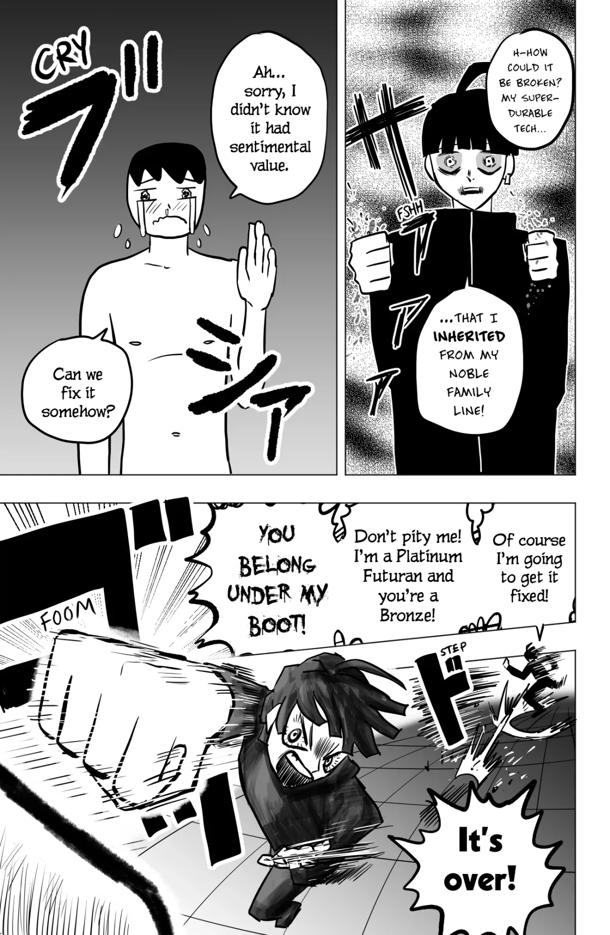 Tekno  Manga Chapter 4 page 5 - 