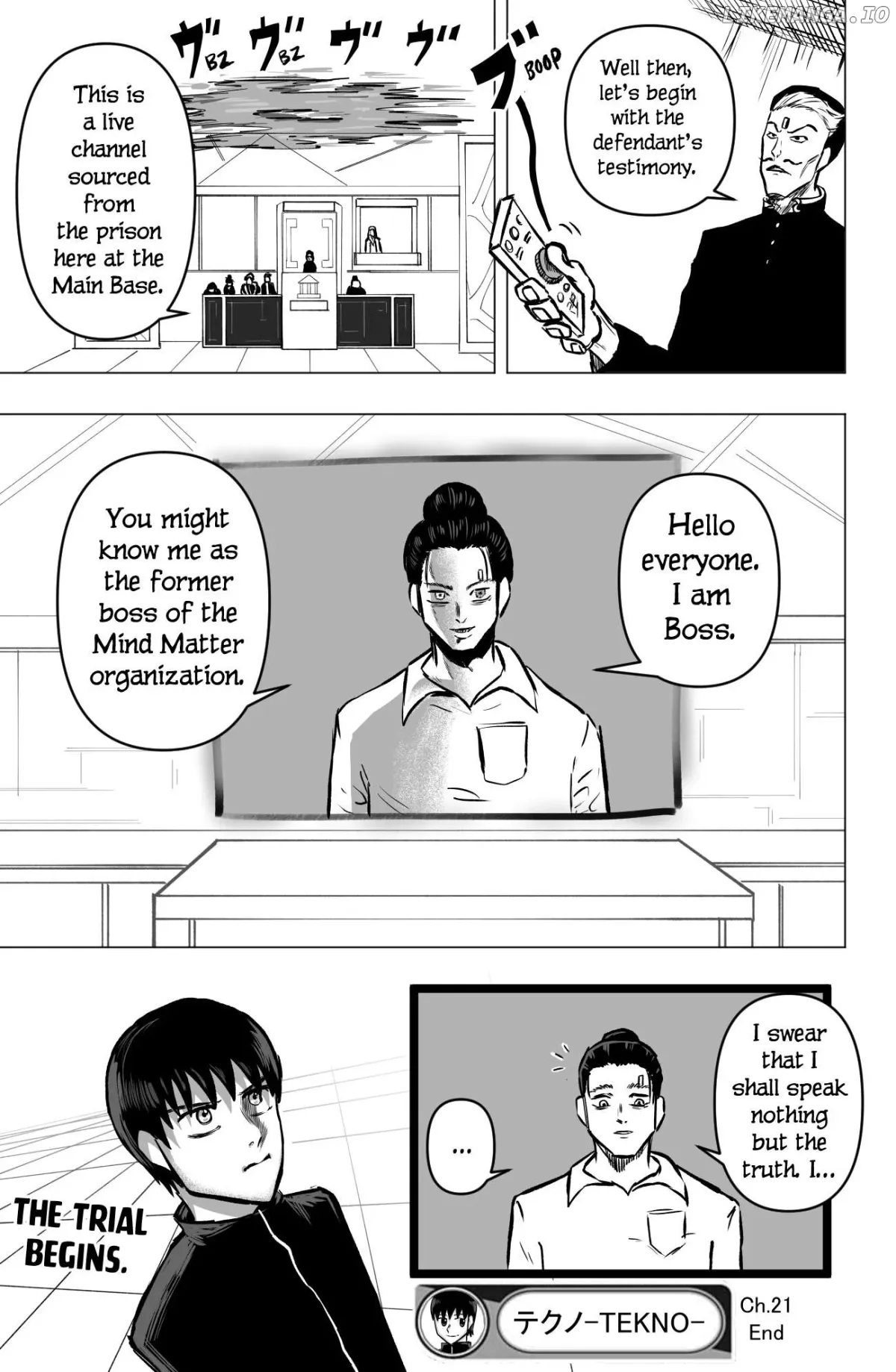 Tekno  Manga Chapter 40 page 7 - 