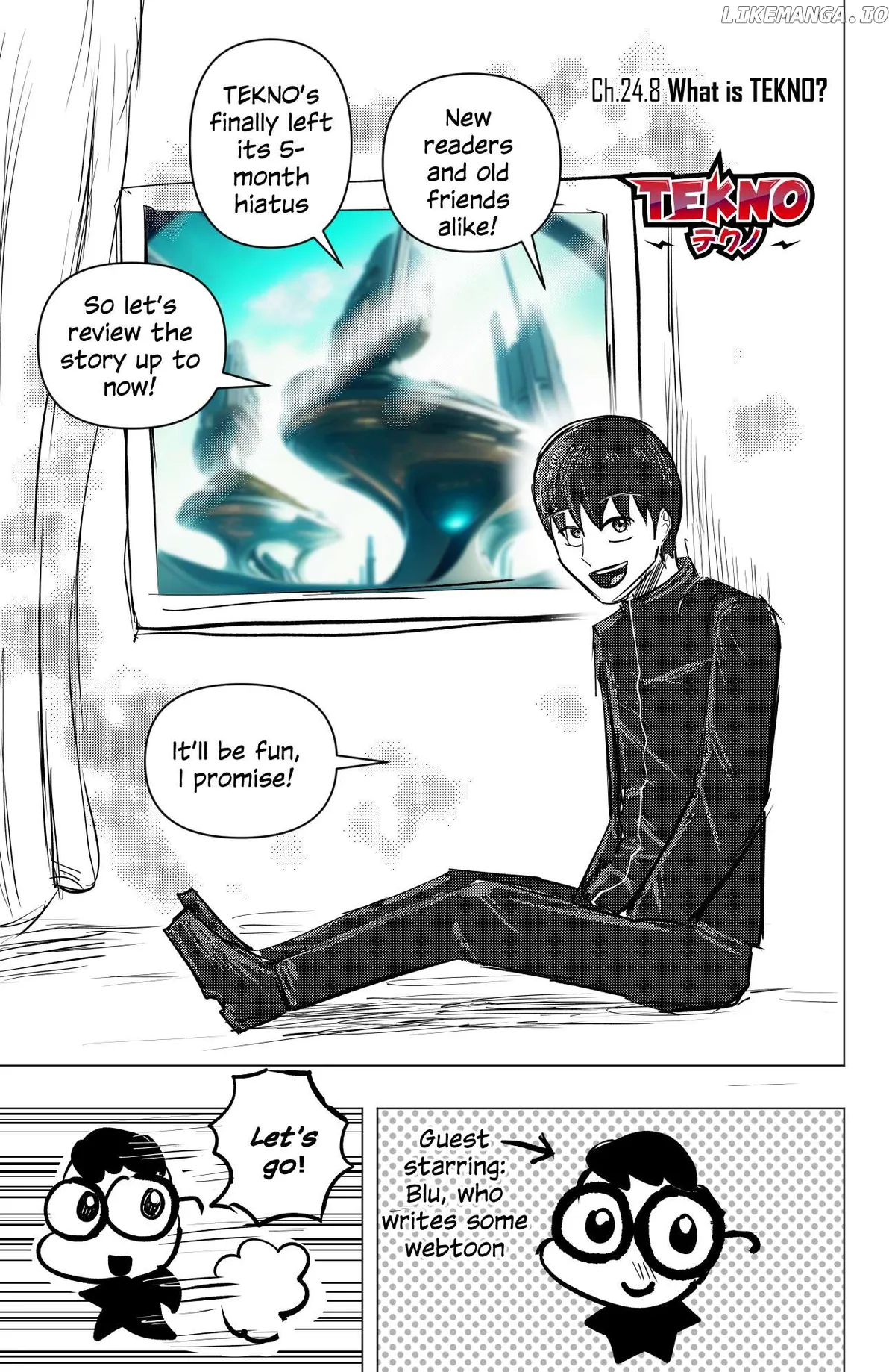 Tekno  Manga Chapter 43.8 page 1 - 