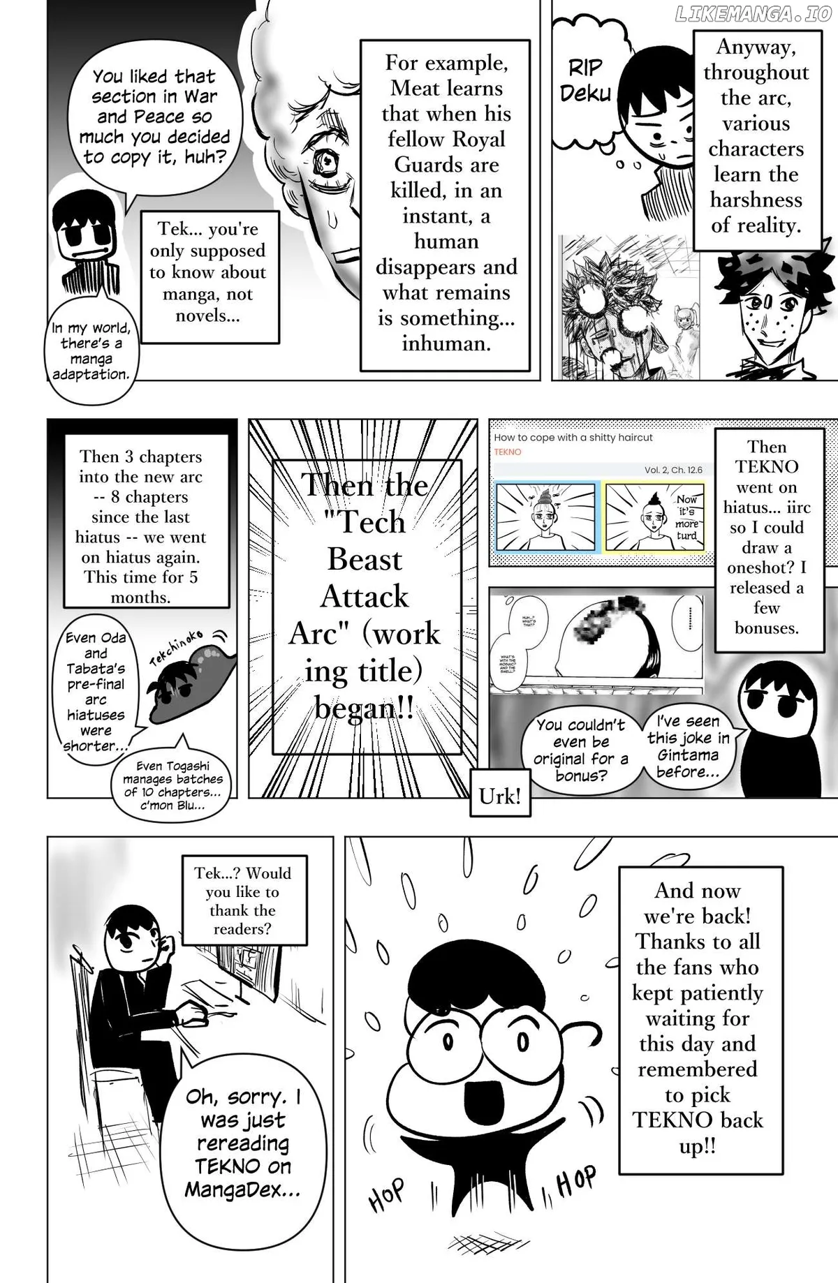 Tekno  Manga Chapter 43.8 page 6 - 