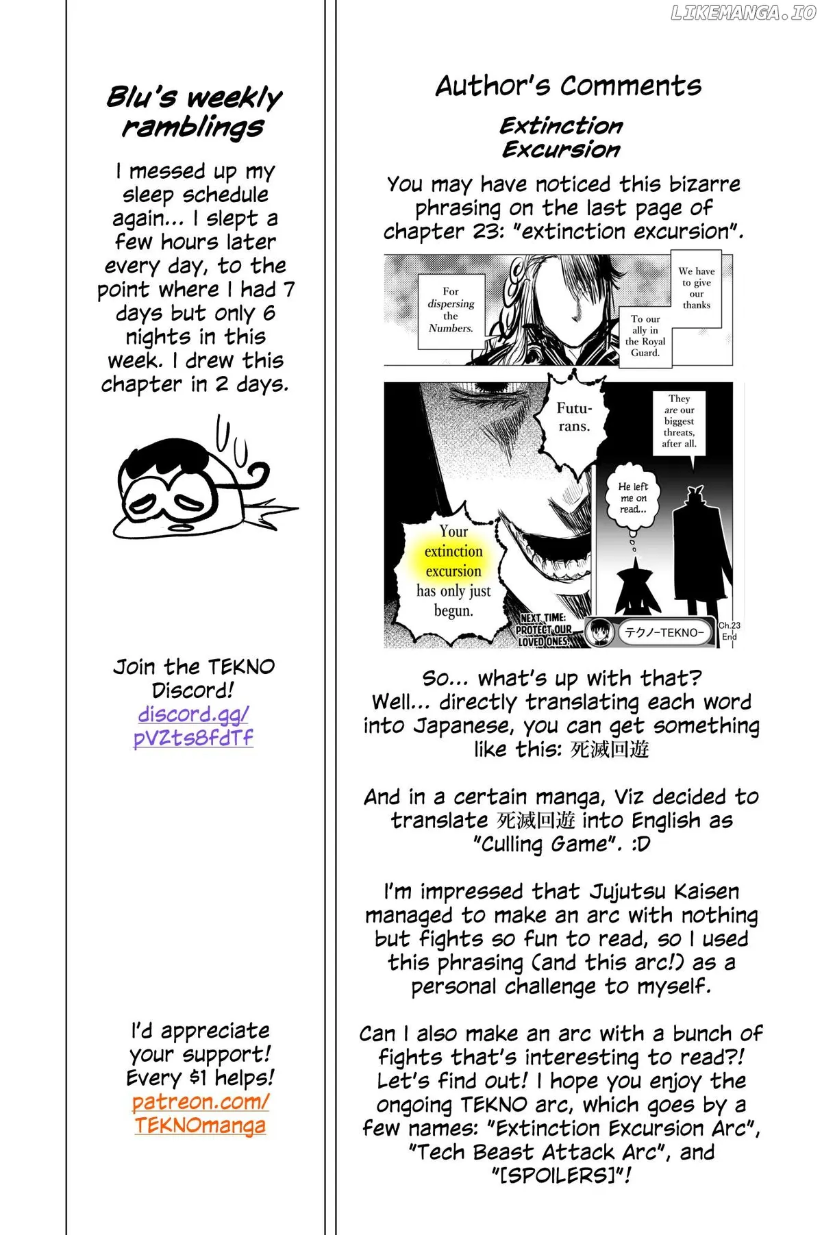 Tekno  Manga Chapter 47 page 22 - 