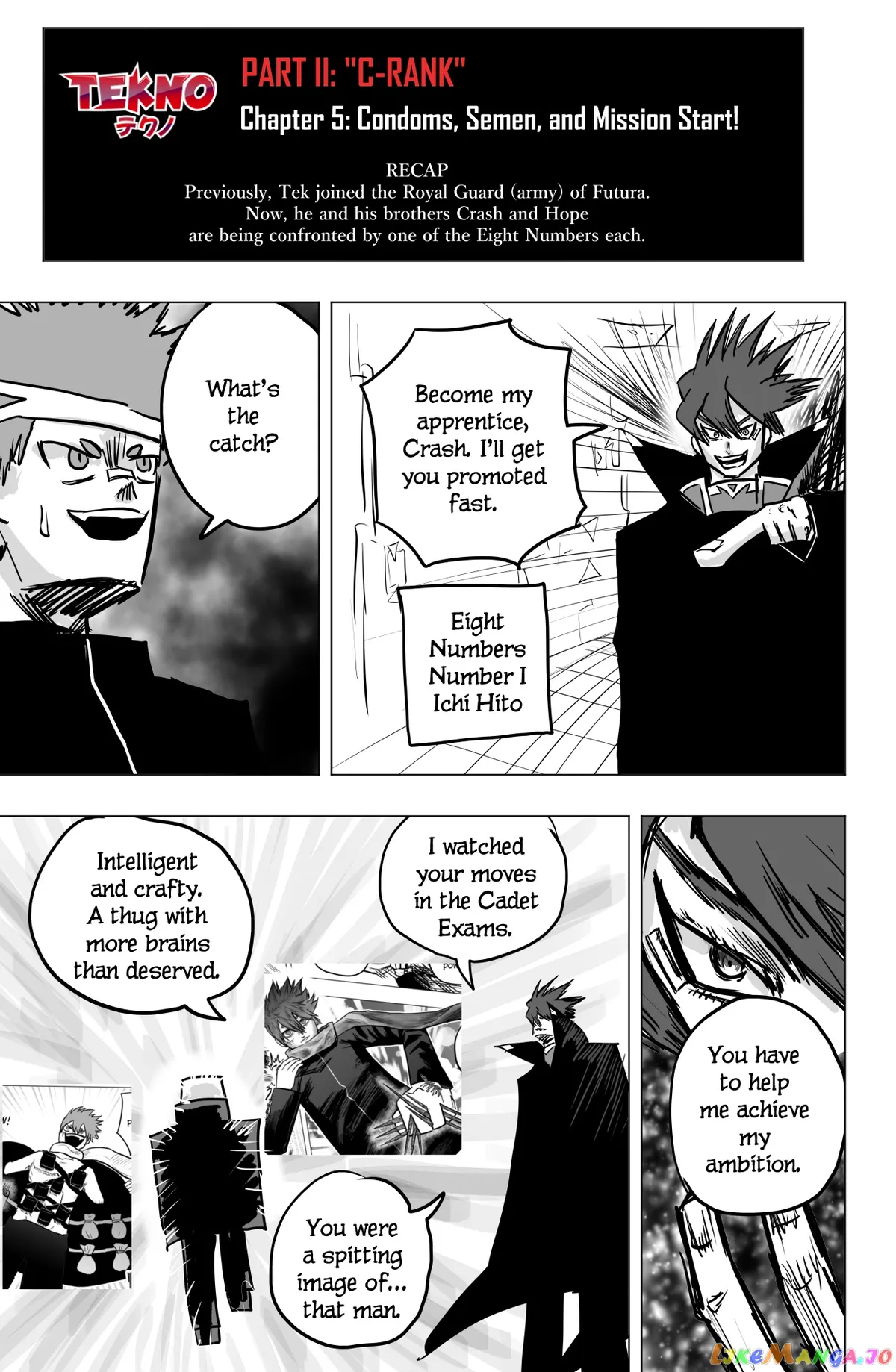 Tekno  Manga Chapter 5 page 1 - 