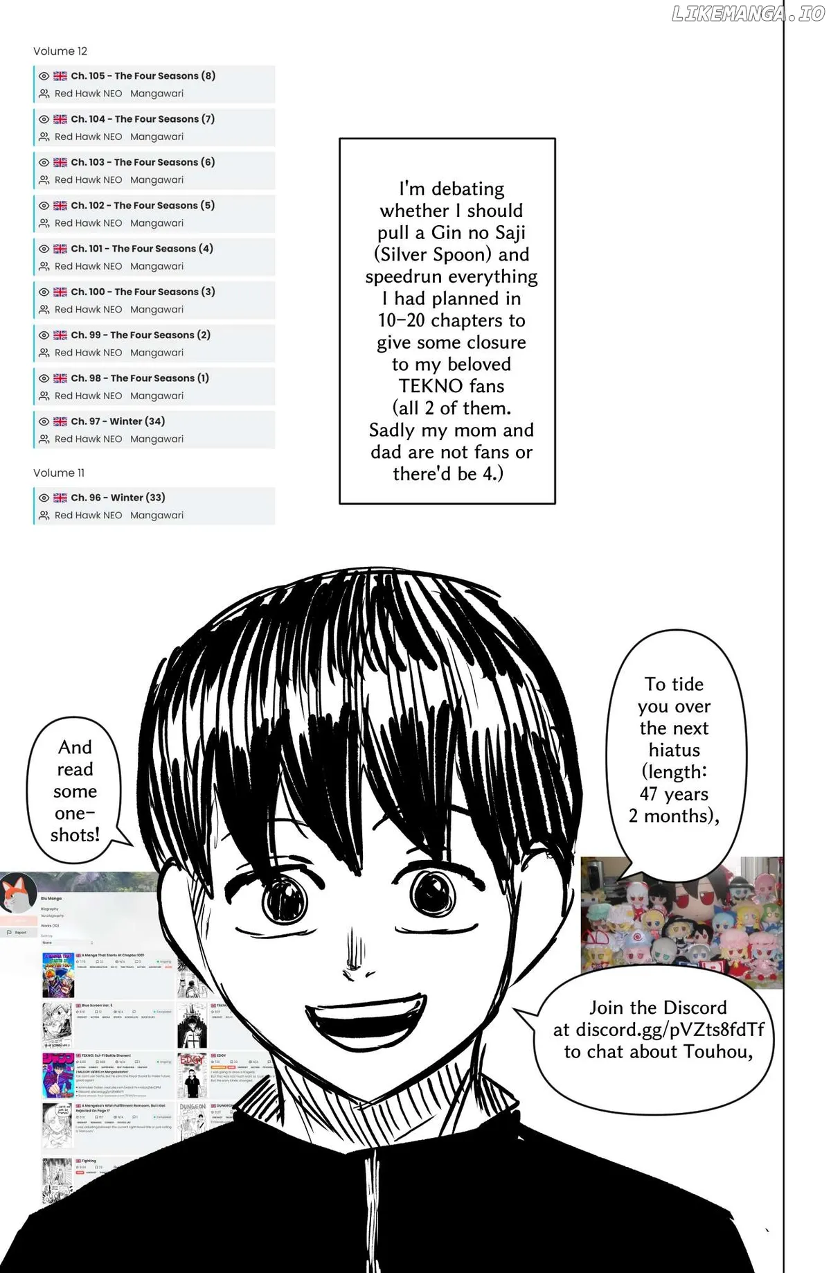 Tekno  Manga Chapter 54.5 page 9 - 